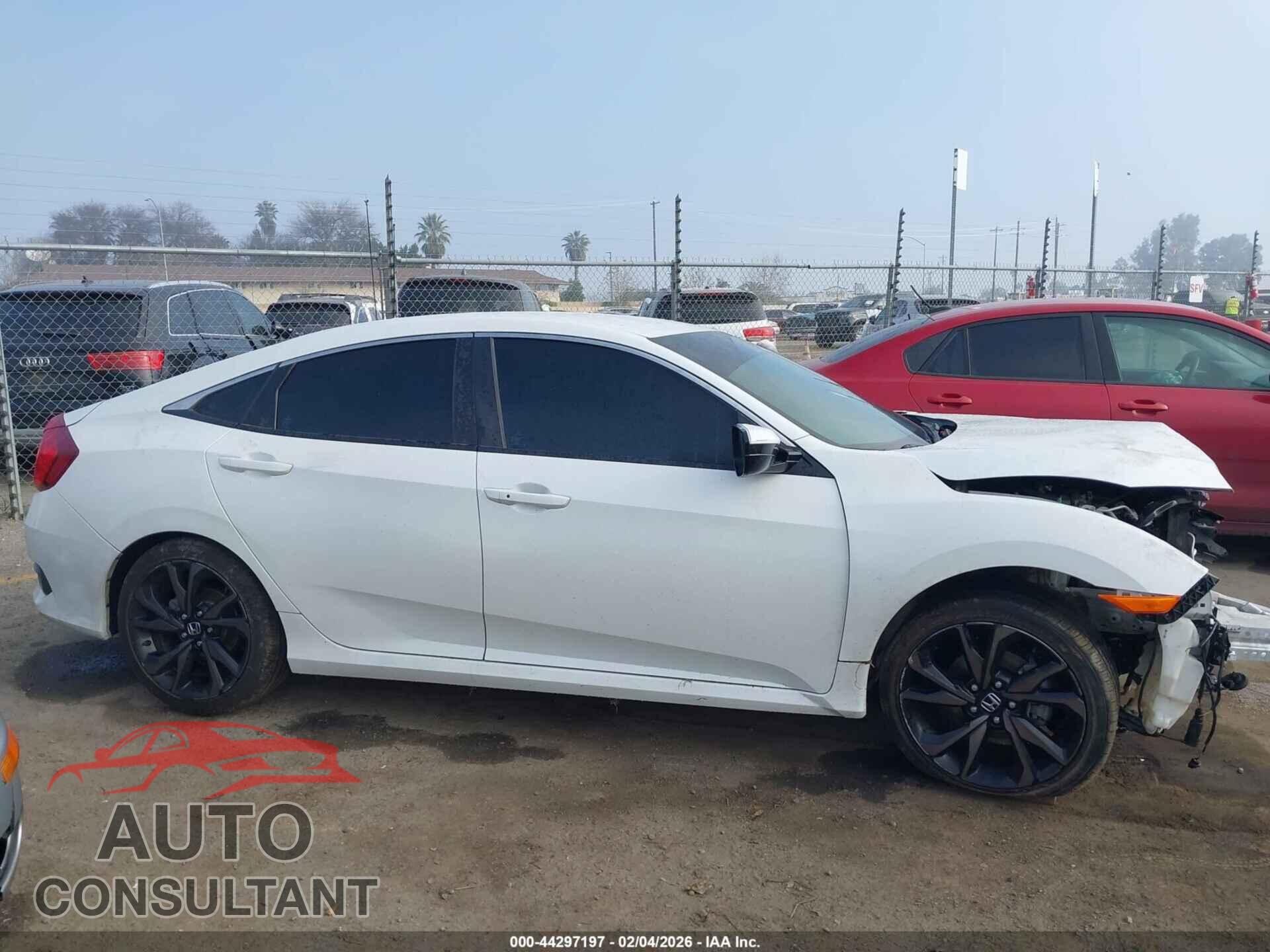 HONDA CIVIC 2020 - 19XFC2F86LE215694