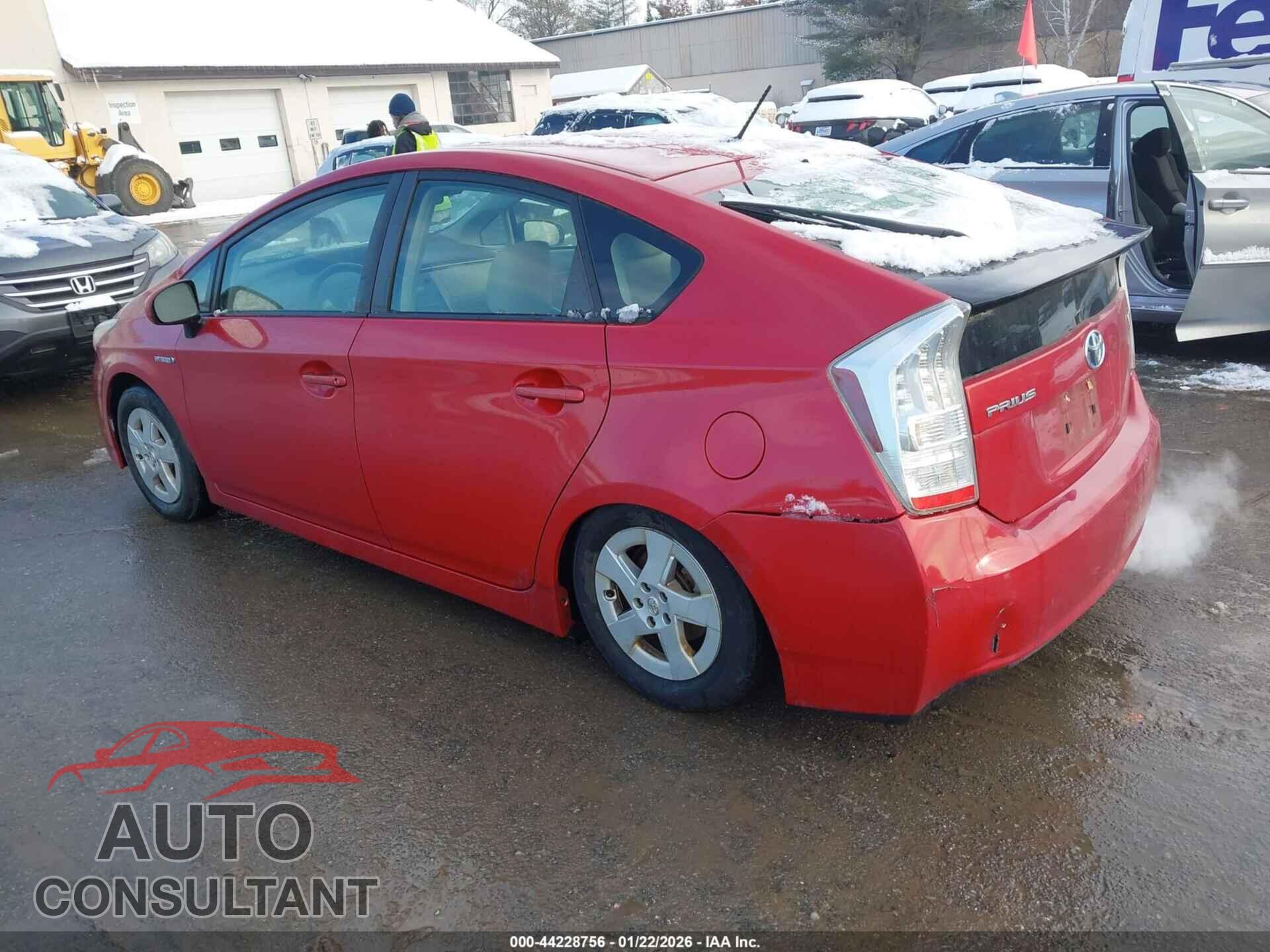 TOYOTA PRIUS 2011 - JTDKN3DU6B5327890
