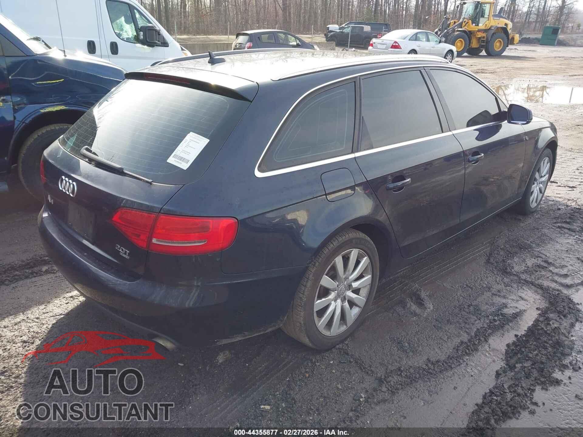 AUDI A4 2011 - WAUWFAFLXBA122018