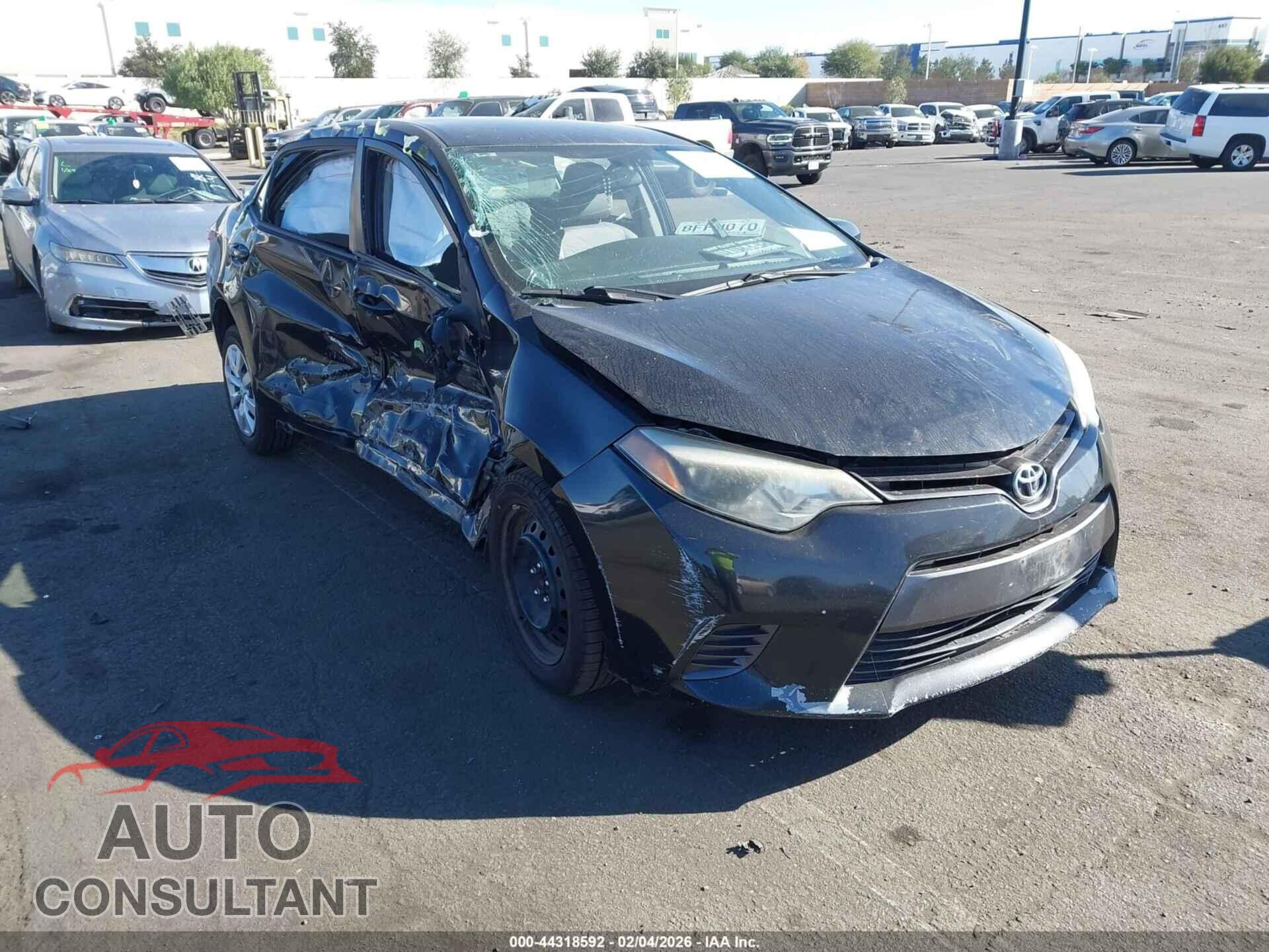 TOYOTA COROLLA 2016 - 5YFBURHE5GP525220
