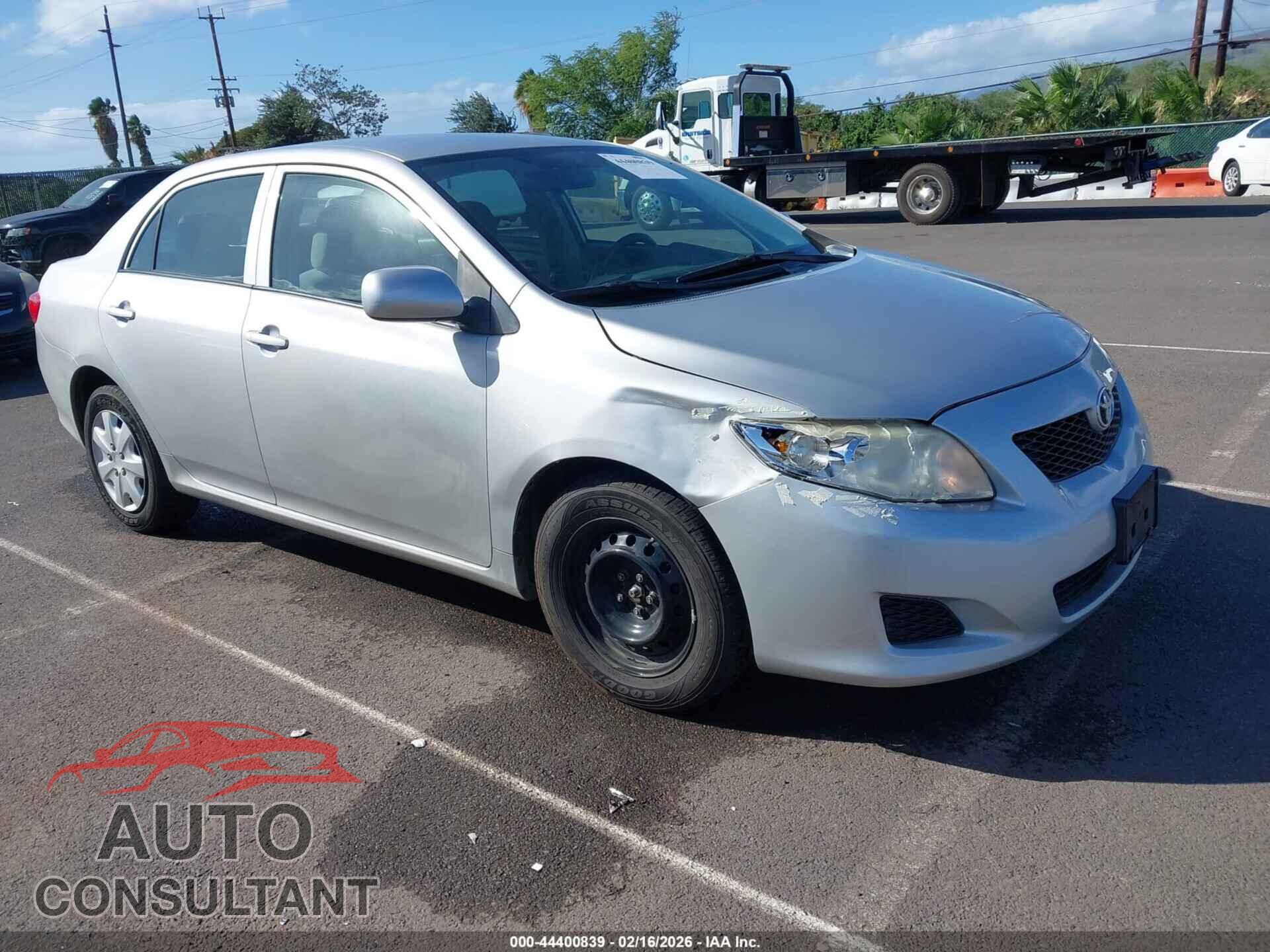 TOYOTA COROLLA 2010 - 2T1BU4EE5AC501059