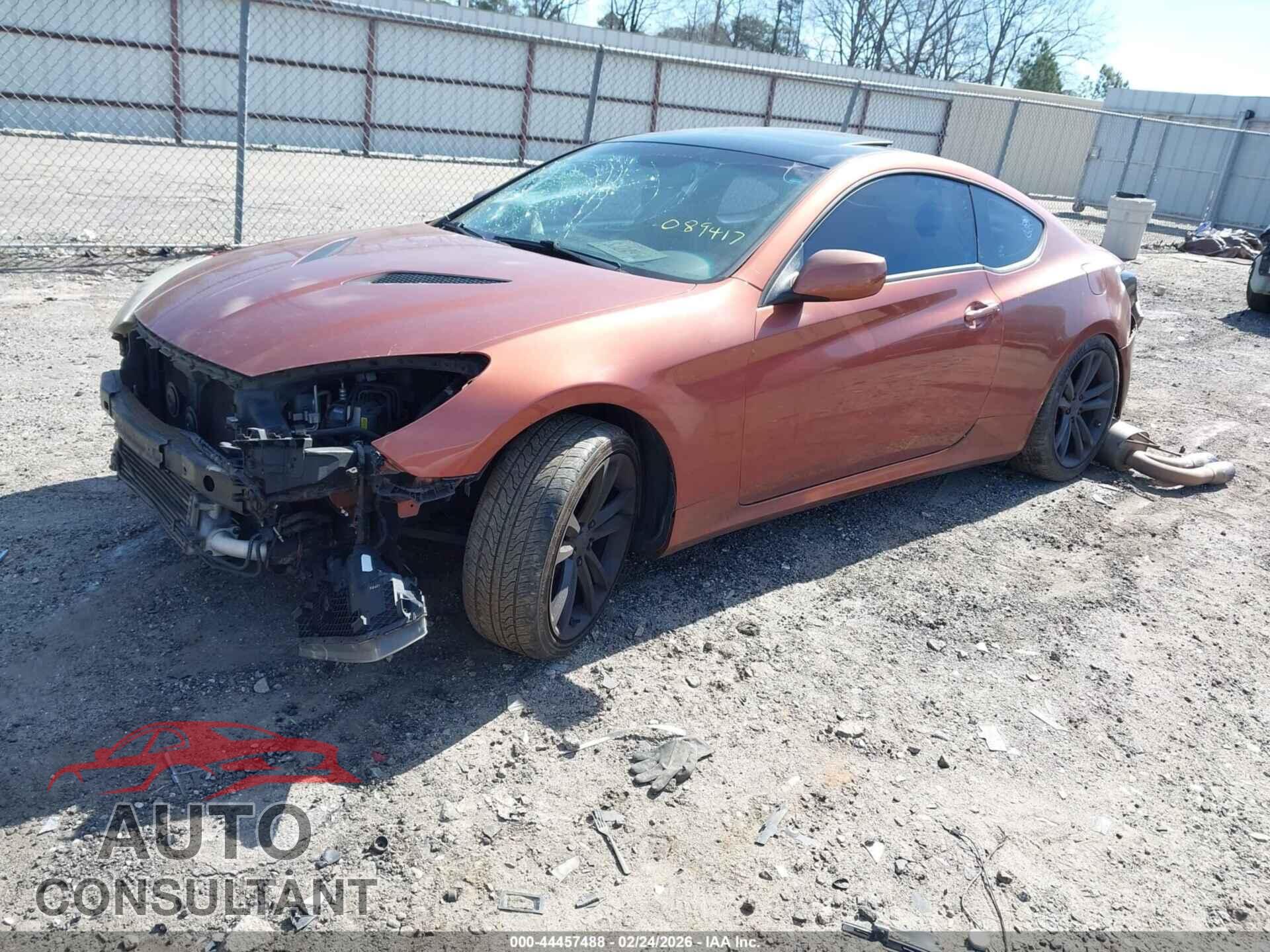 HYUNDAI GENESIS 2013 - KMHHT6KD4DU089417