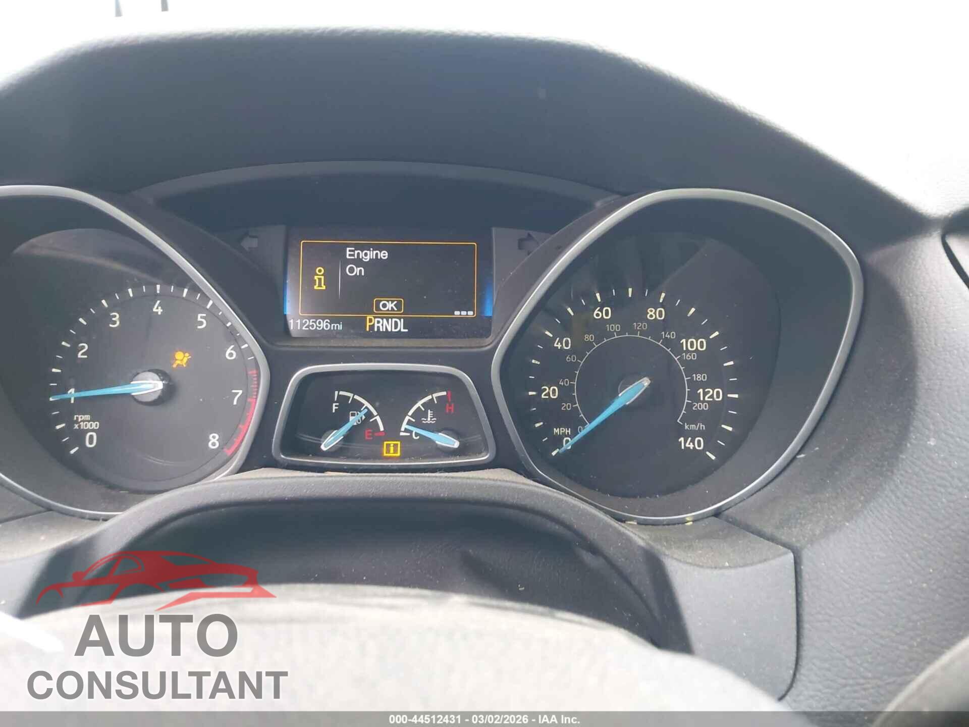FORD FOCUS 2016 - 1FADP3K26GL290174