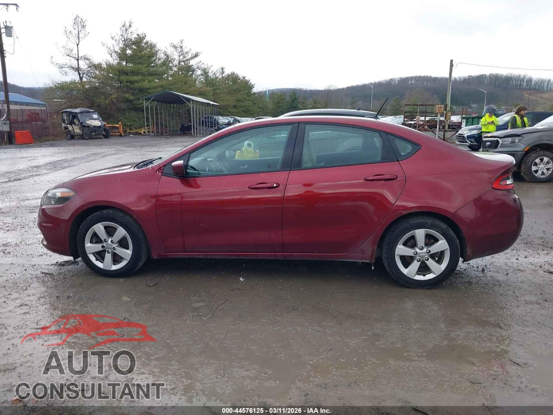 DODGE DART 2015 - 1C3CDFBB8FD373814