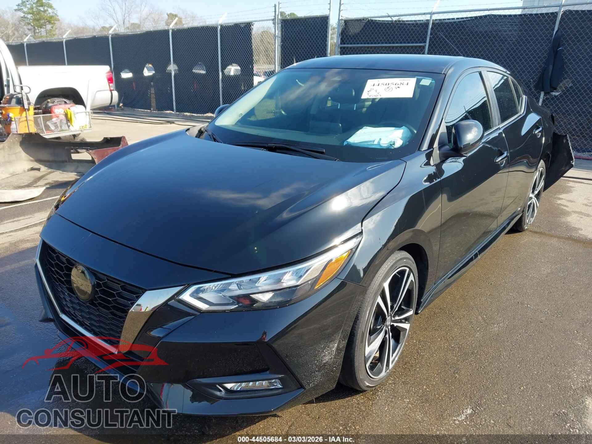 NISSAN SENTRA 2022 - 3N1AB8DV6NY289727
