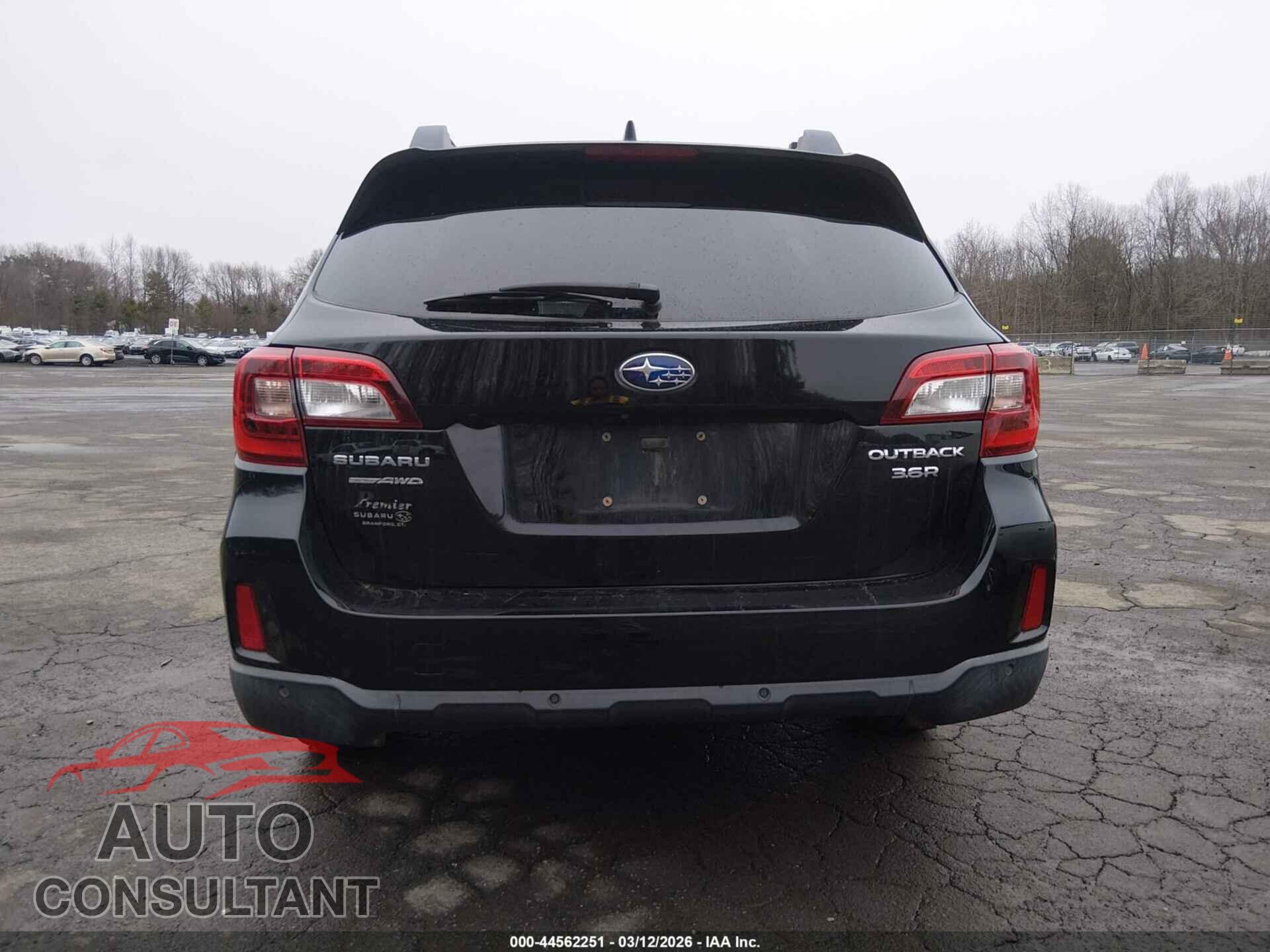 SUBARU OUTBACK 2017 - 4S4BSENC9H3299920
