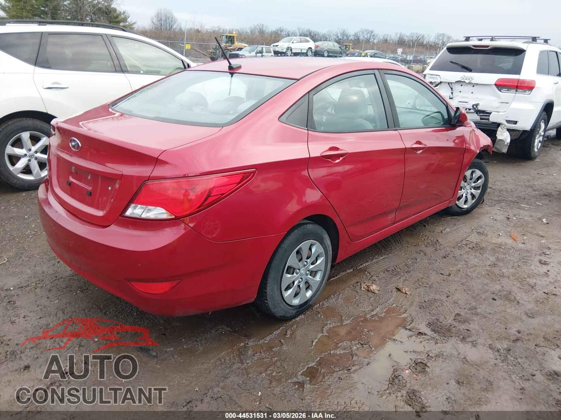 HYUNDAI ACCENT 2017 - KMHCT4AE7HU296446