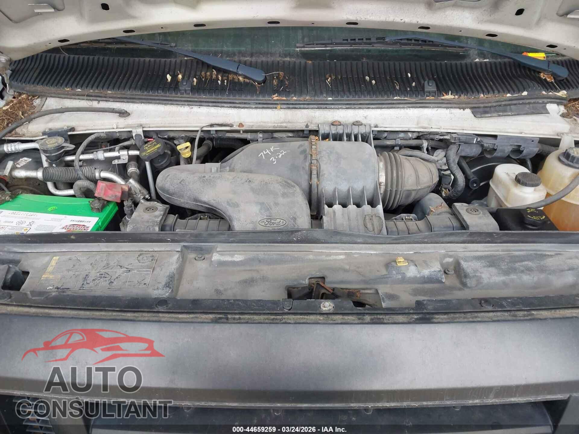 FORD E-350 SUPER DUTY 2010 - 1FBNE3BLXADA98565