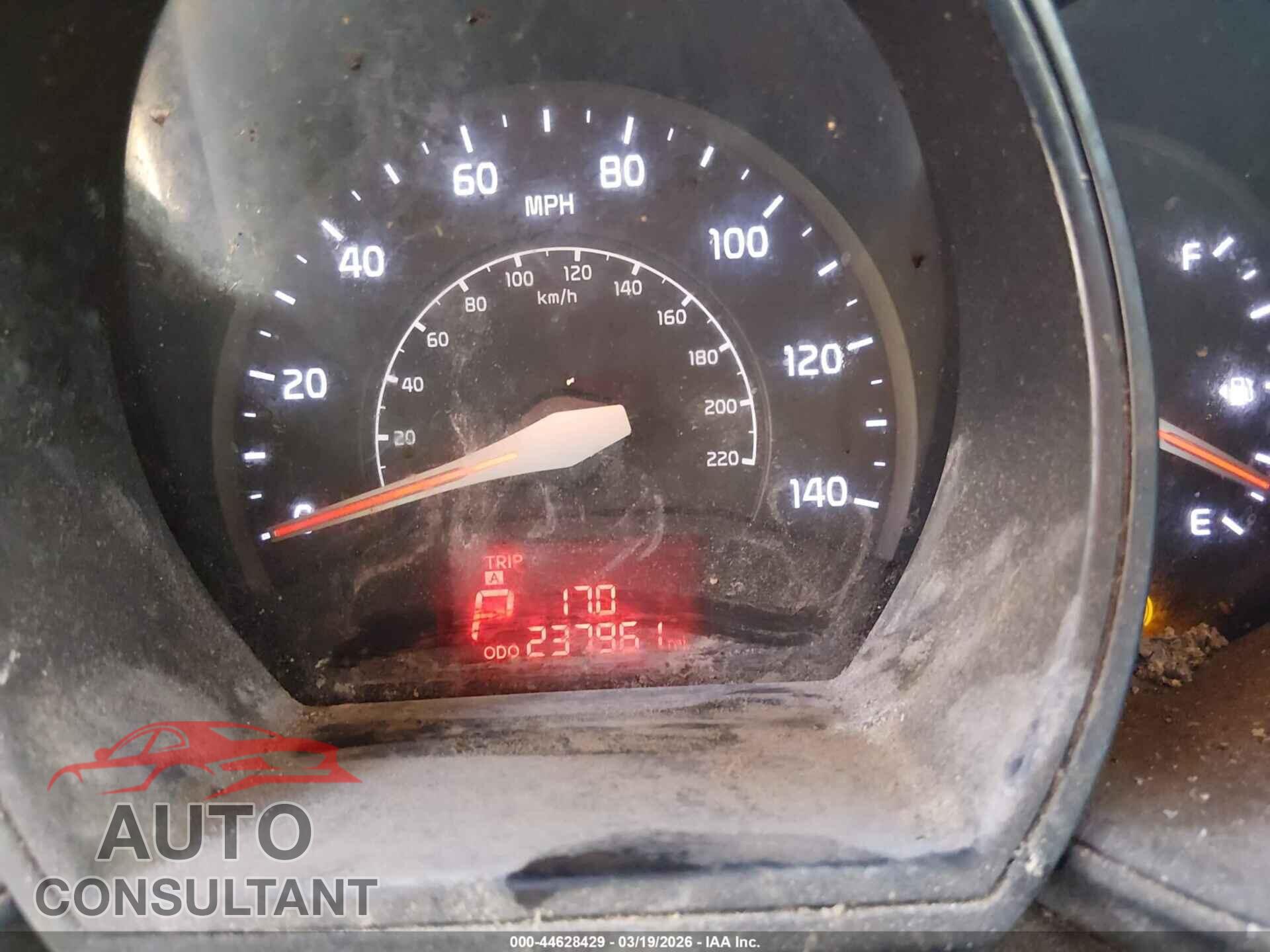 KIA RIO 2012 - KNADM4A33C6091592