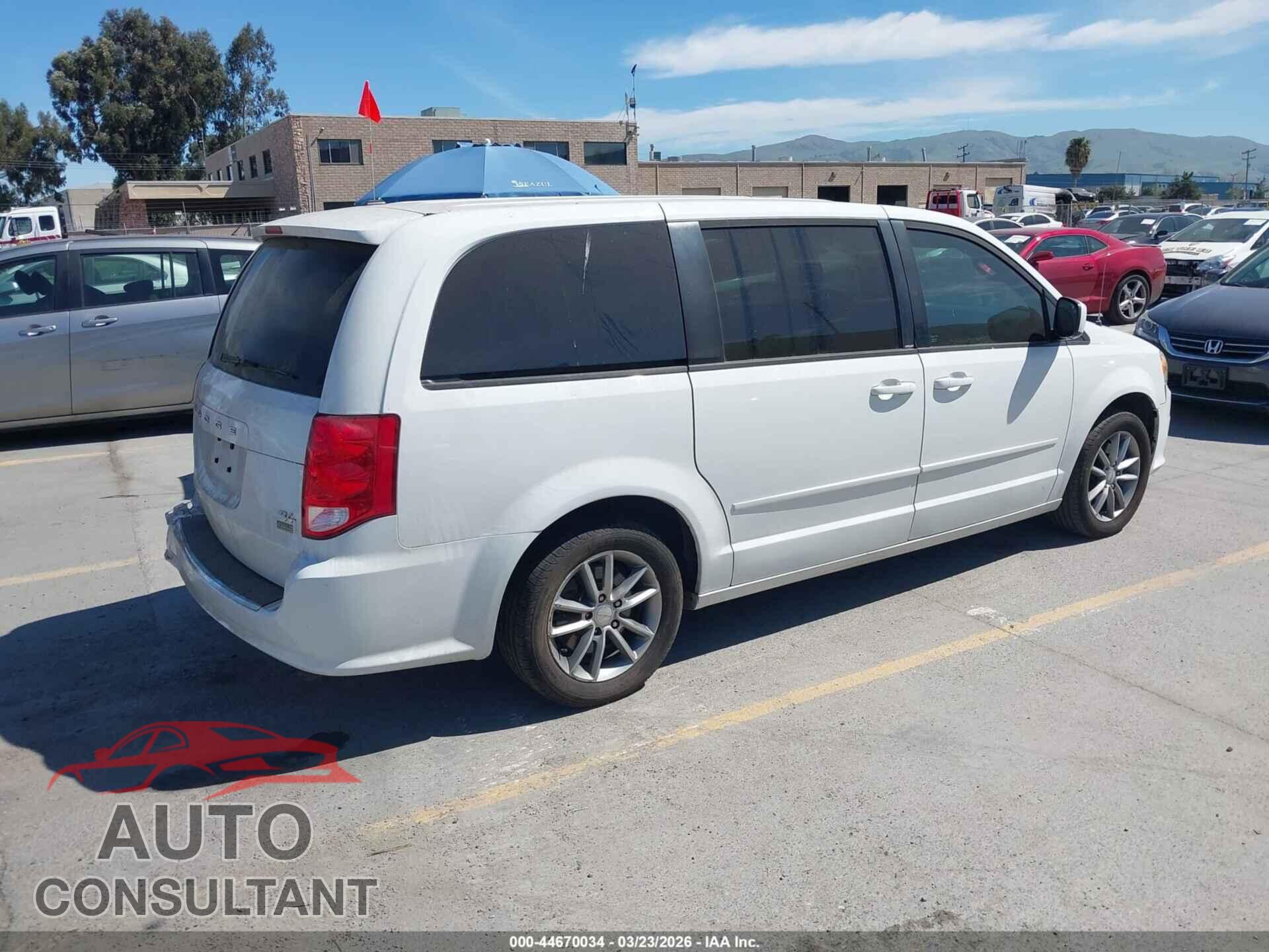 DODGE GRAND CARAVAN 2014 - 2C4RDGEG8ER278071