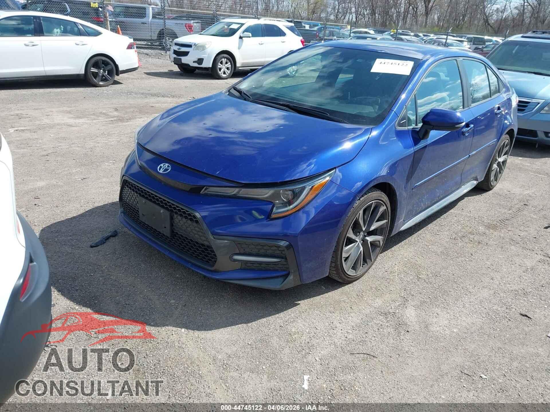TOYOTA COROLLA 2020 - 5YFP4RCE6LP032587