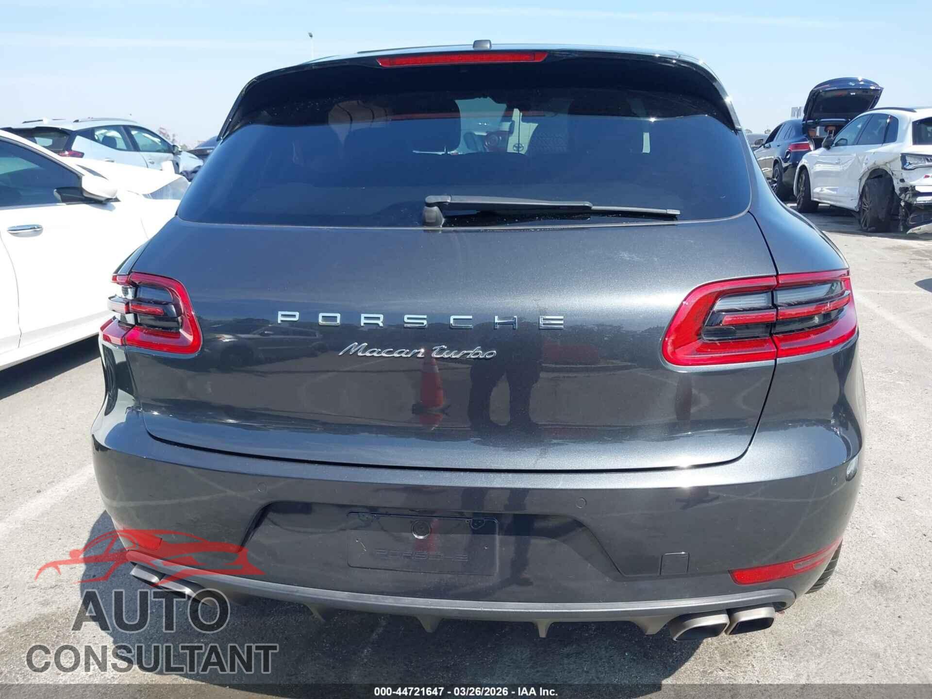 PORSCHE MACAN 2017 - WP1AF2A53HLB60455