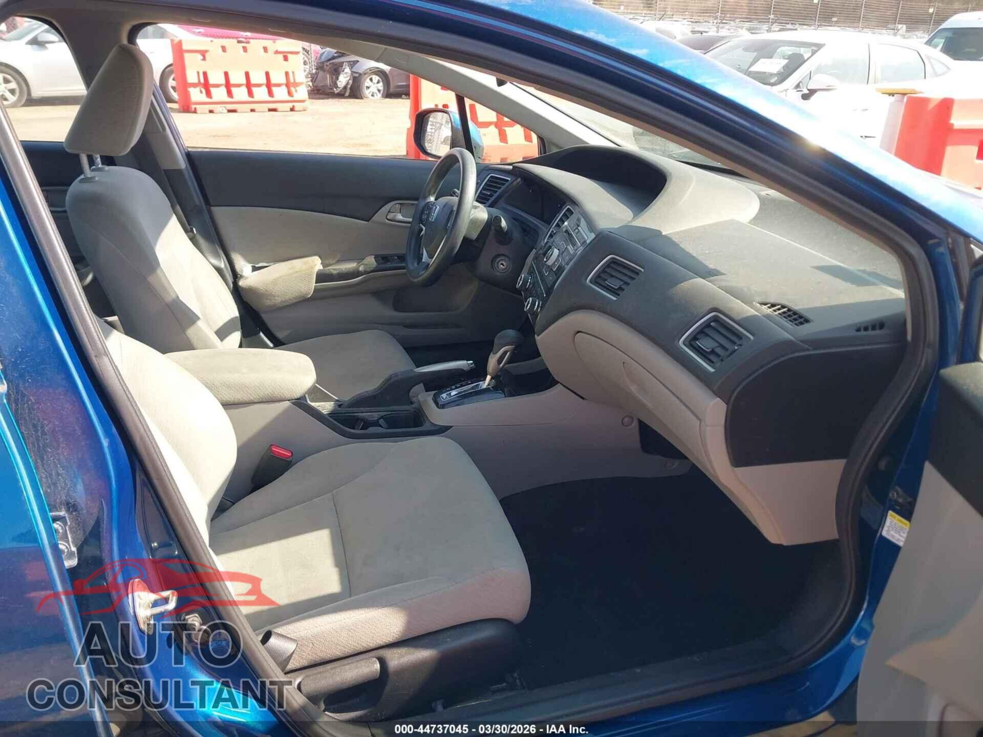 HONDA CIVIC 2013 - 19XFB2F55DE096238