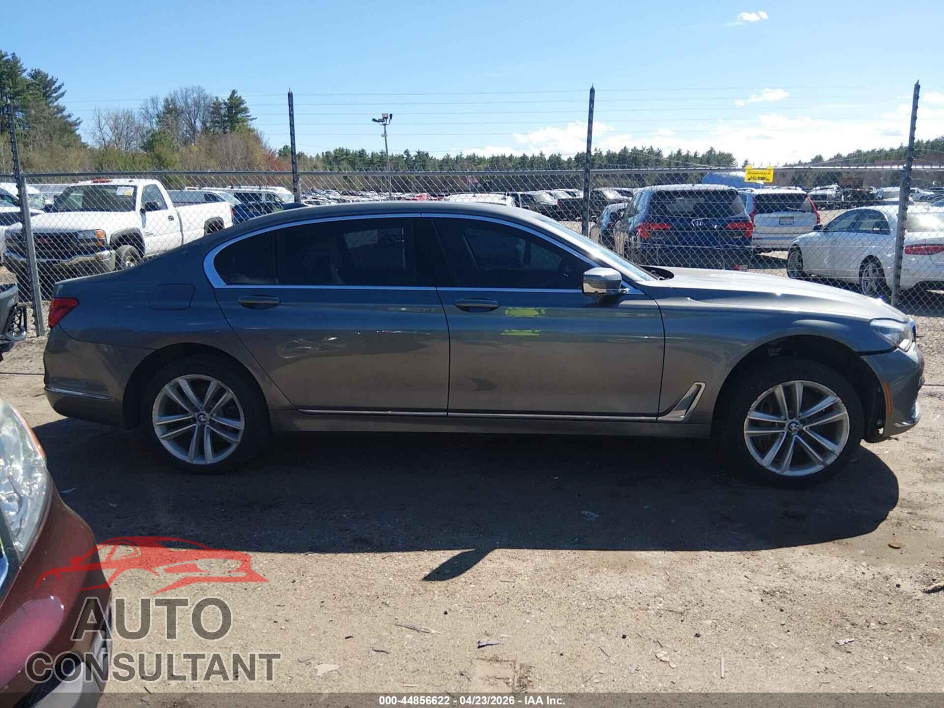 BMW 750I 2016 - WBA7F2C59GG416918