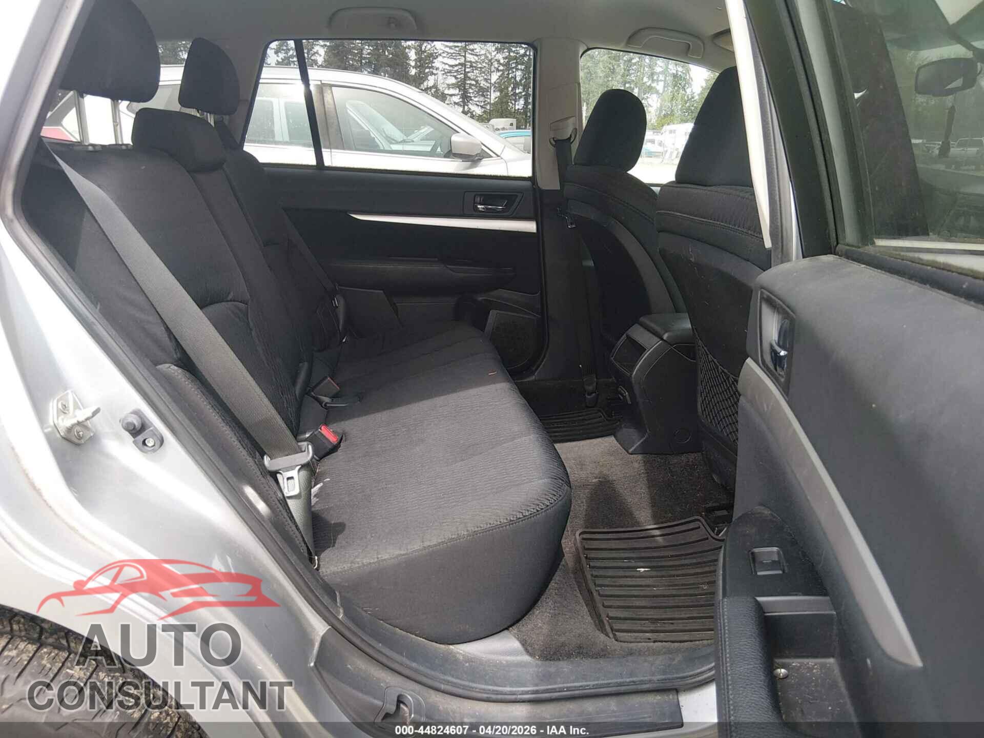 SUBARU OUTBACK 2012 - 4S4BRBCC8C3204494