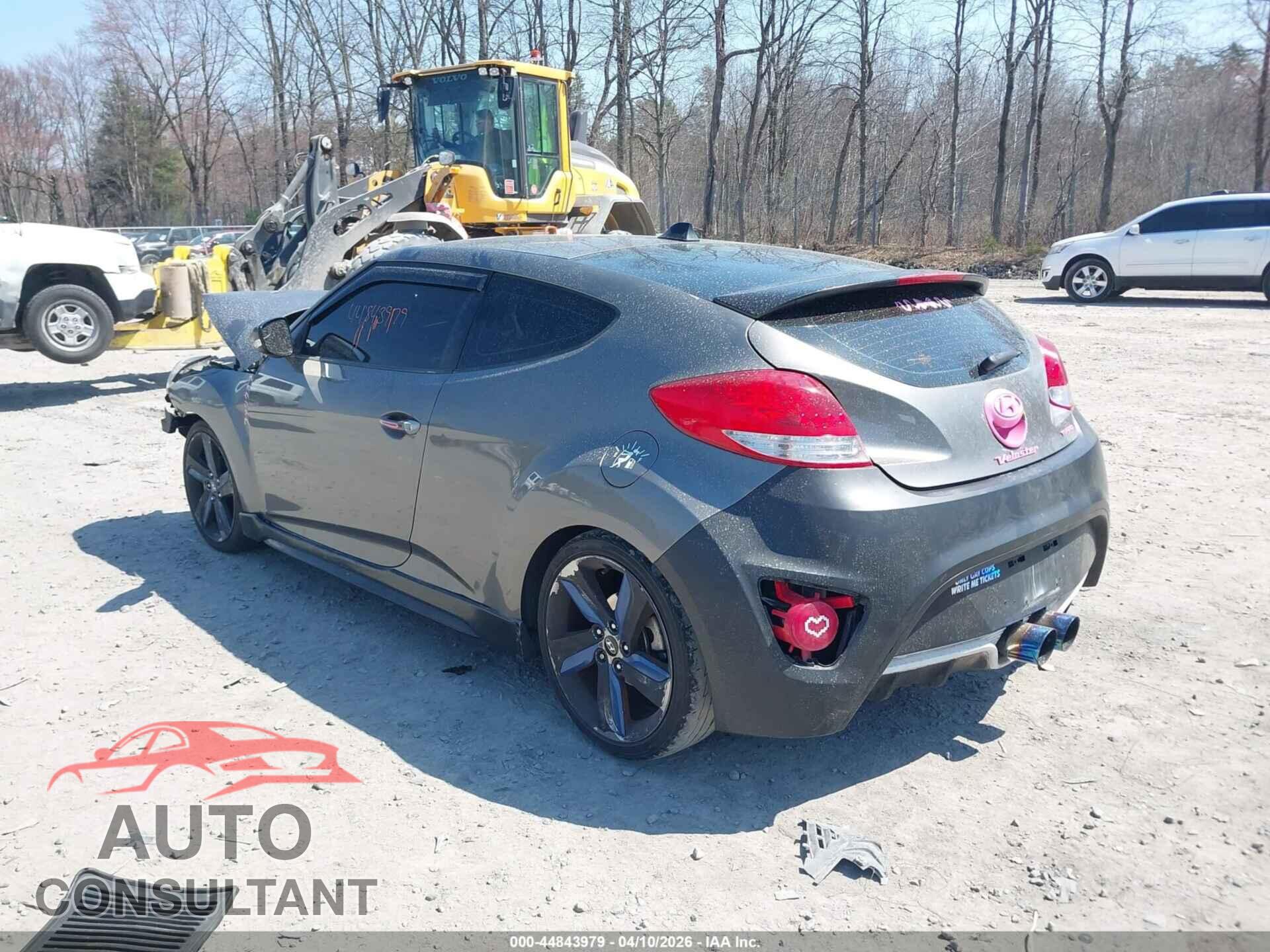 HYUNDAI VELOSTER 2014 - KMHTC6AEXEU208478