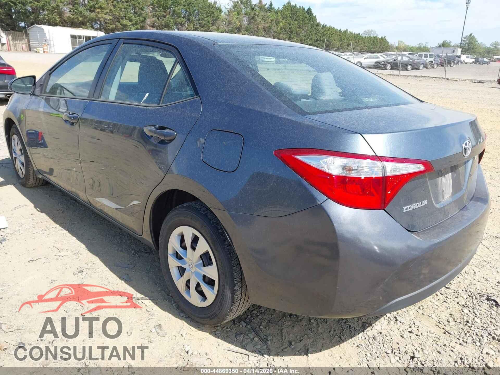TOYOTA COROLLA 2015 - 2T1BURHE9FC356544