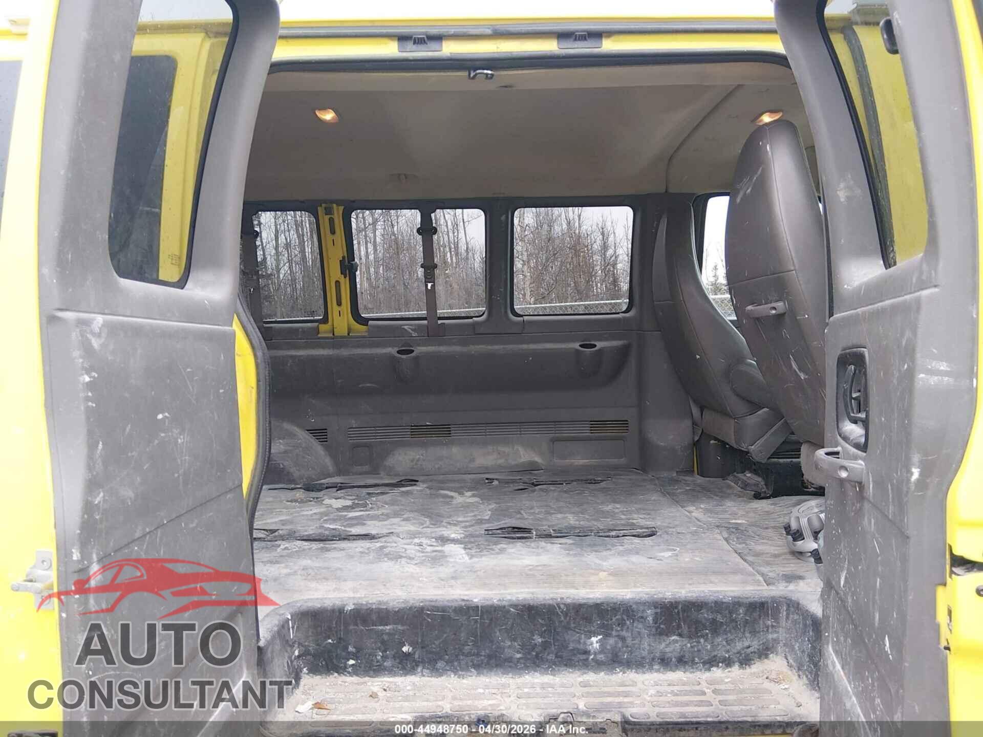 CHEVROLET EXPRESS 2500 2015 - 1GAWGPFF7F1173343