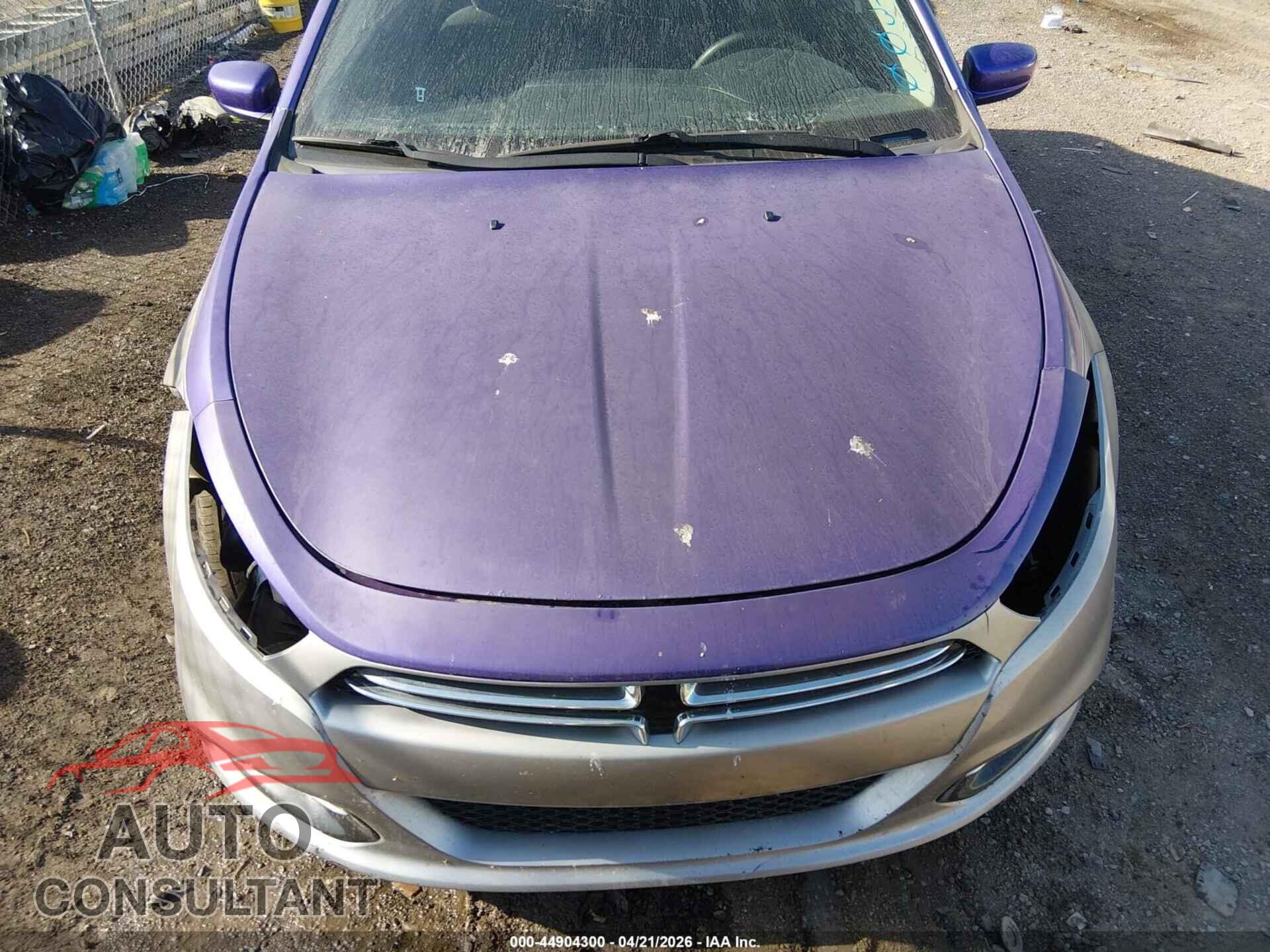 DODGE DART 2016 - 1C3CDFBB7GD515491