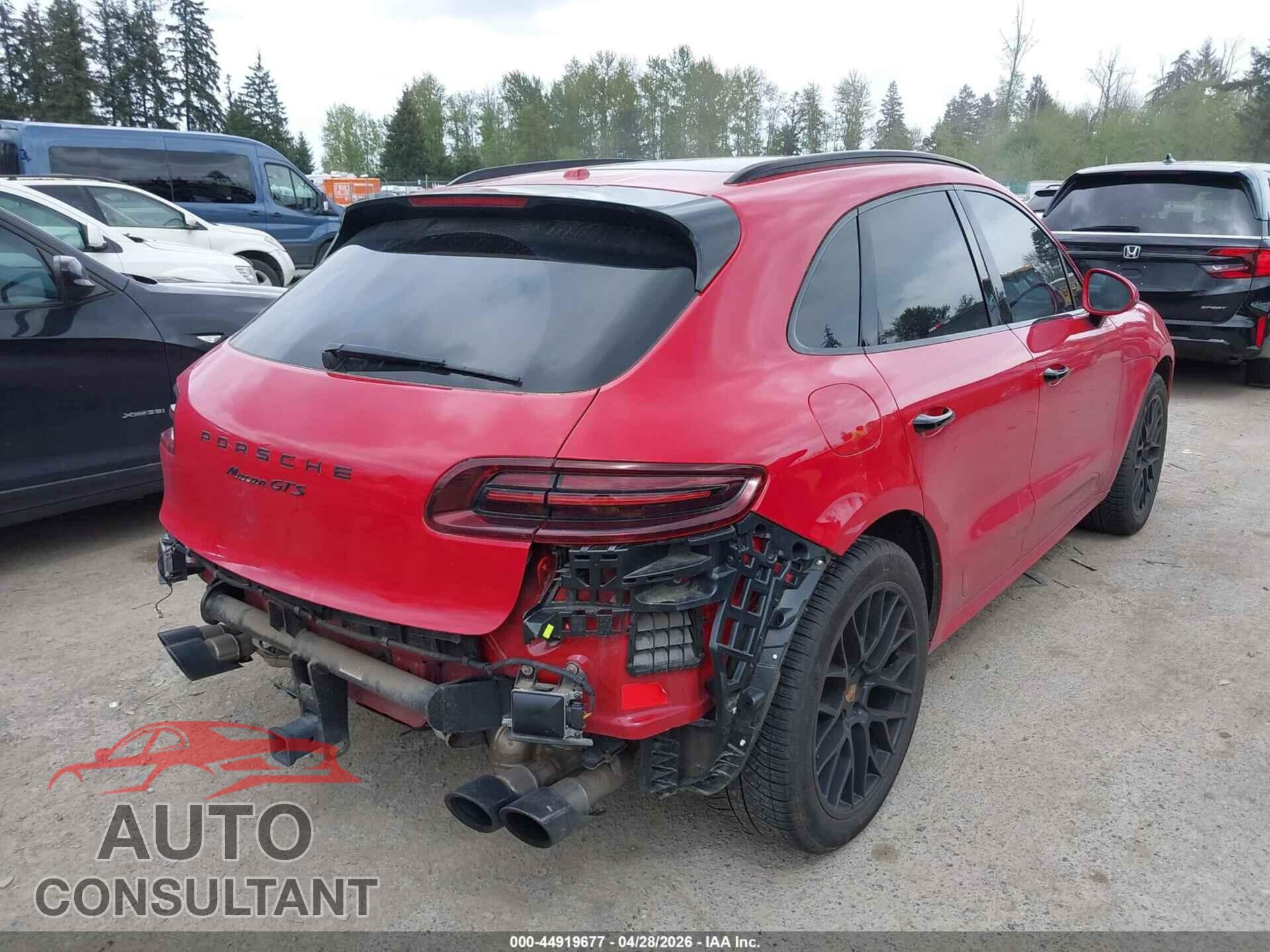 PORSCHE MACAN 2018 - WP1AG2A55JLB64980