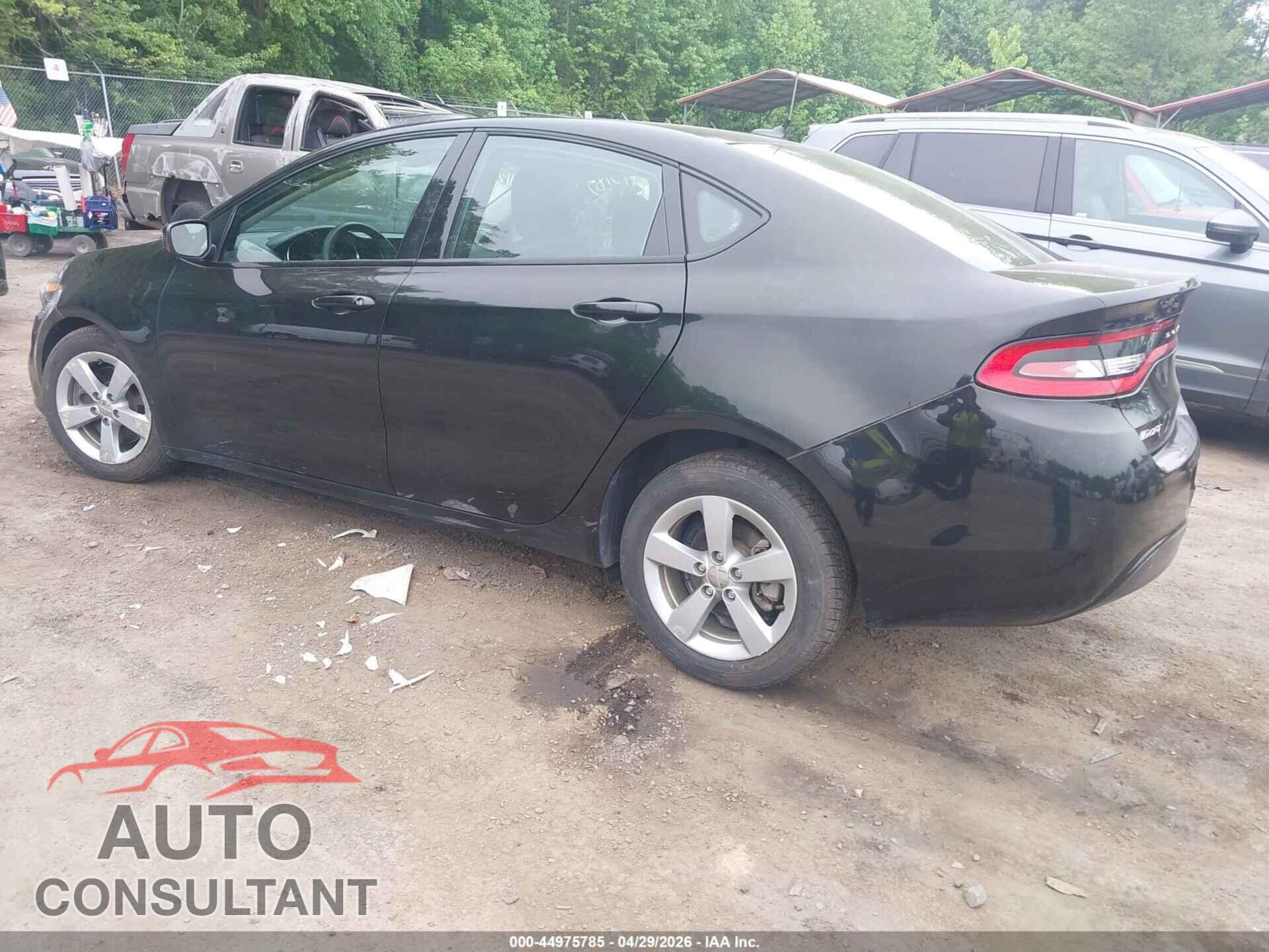 DODGE DART 2016 - 1C3CDFBB8GD694558