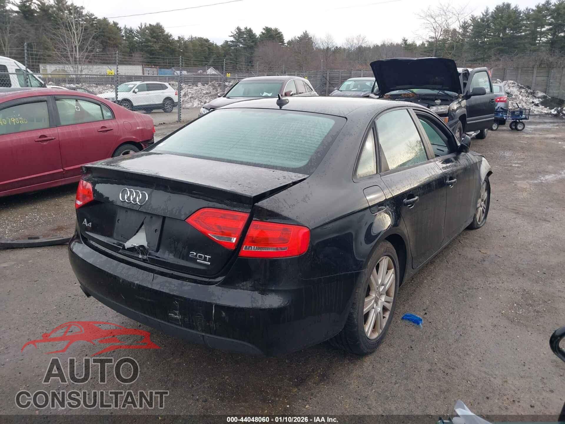 AUDI A4 2011 - WAUBFAFL0BA087083