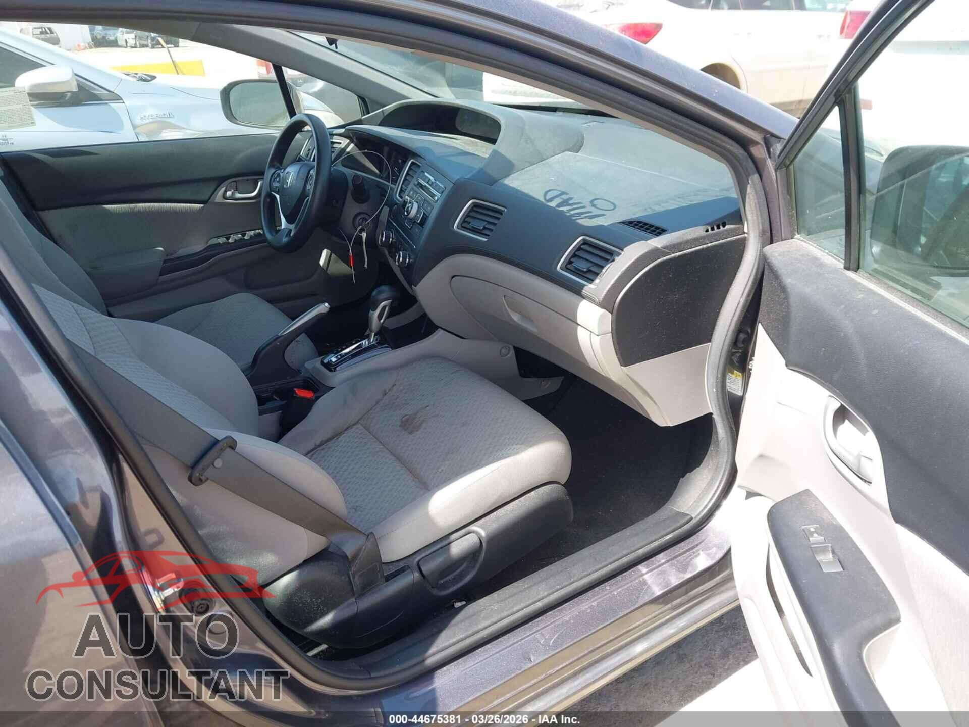 HONDA CIVIC 2014 - 19XFB2F50EE201978
