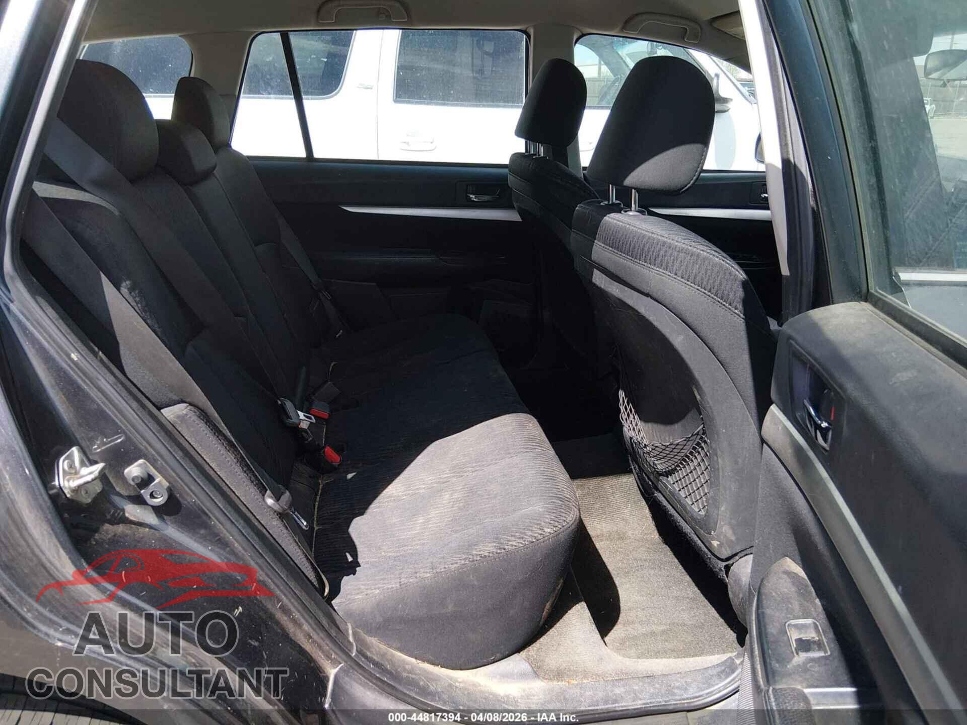 SUBARU OUTBACK 2012 - 4S4BRCAC8C3259763