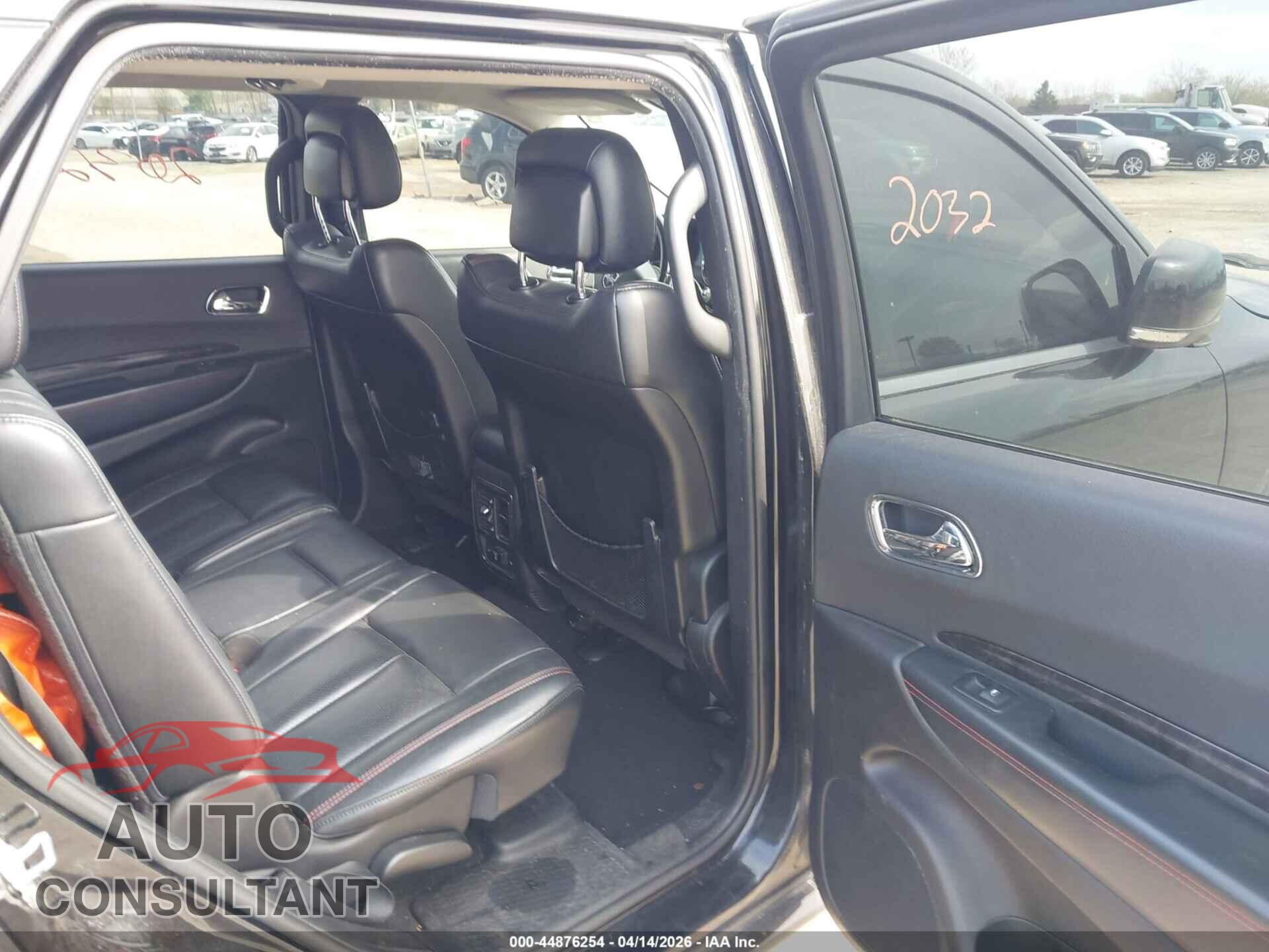 DODGE DURANGO 2012 - 1C4SDHCT7CC144472
