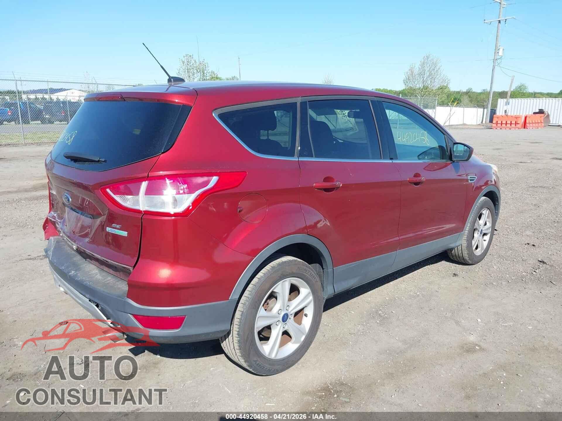FORD ESCAPE 2014 - 1FMCU0GX2EUB93901