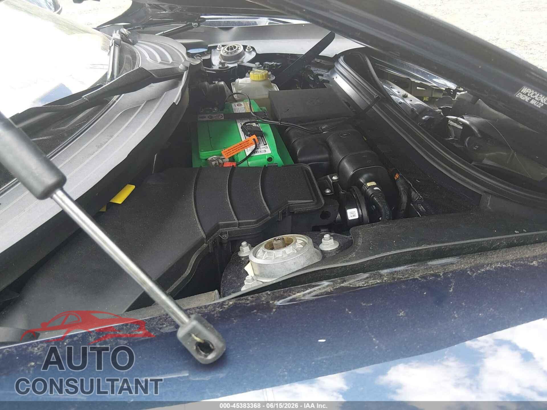PORSCHE BOXSTER 2013 - WP0CA2A83DS113980