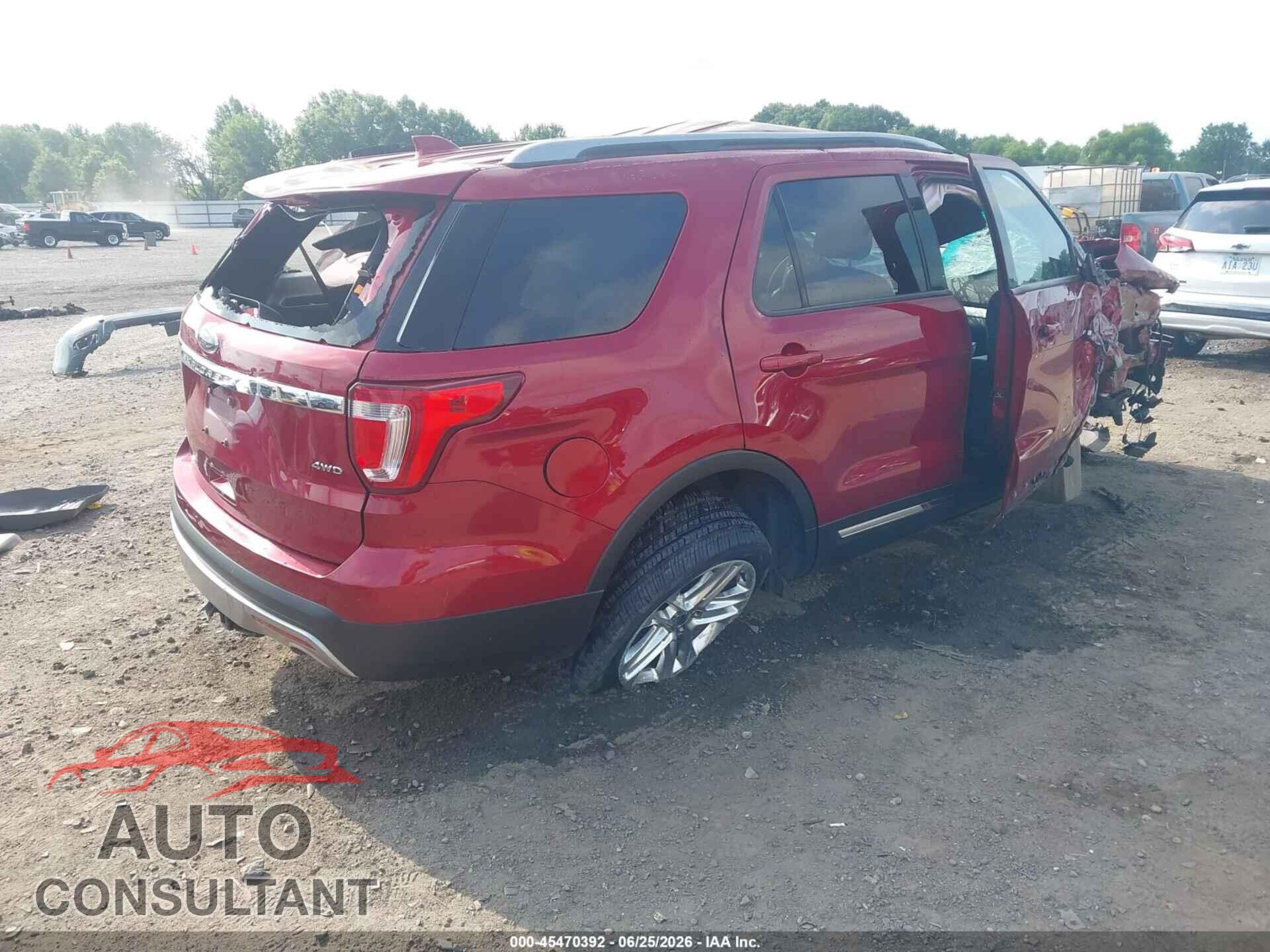 FORD EXPLORER 2017 - 1FM5K8D88HGB15197