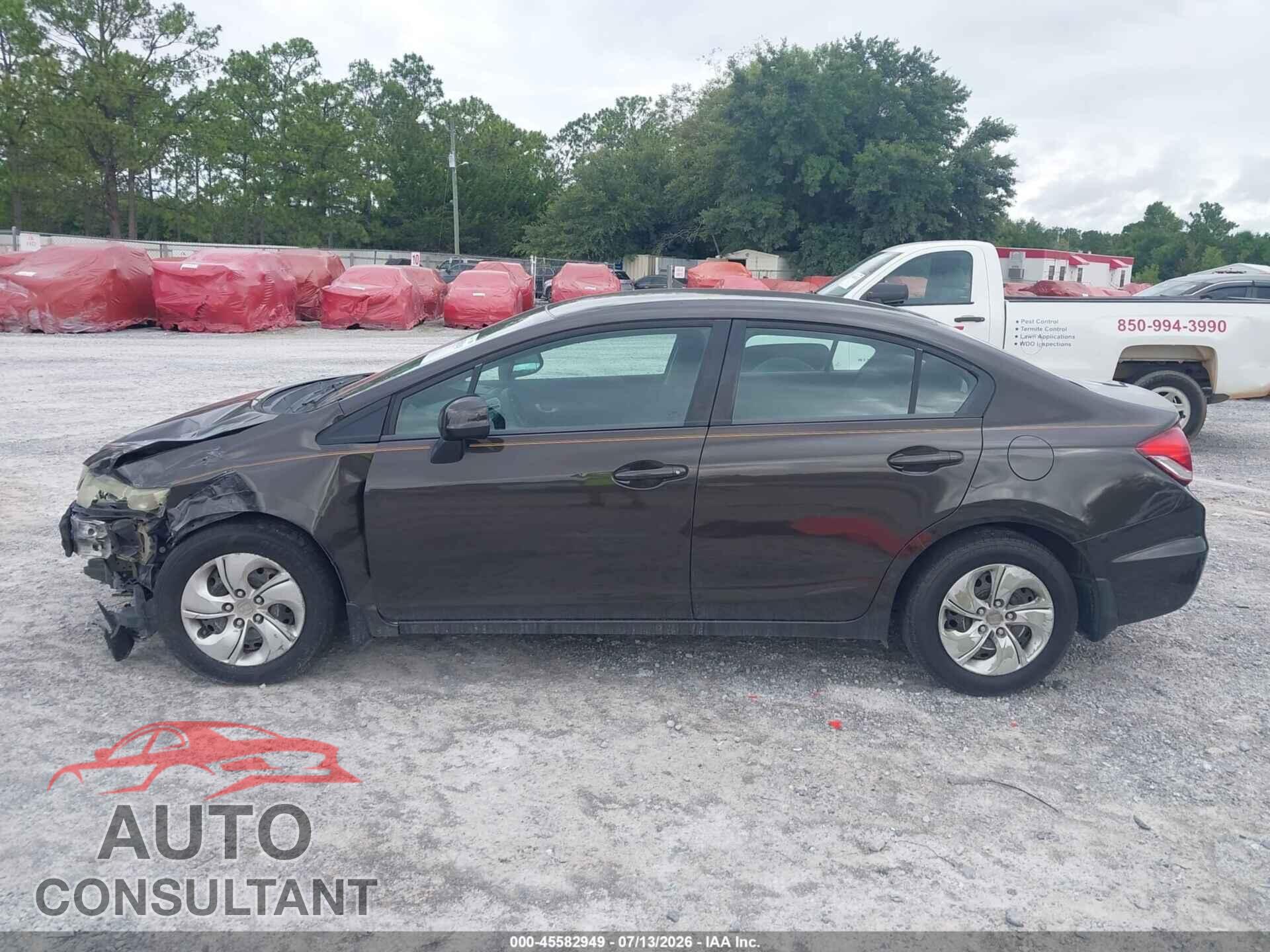 HONDA CIVIC 2013 - 2HGFB2F52DH510792
