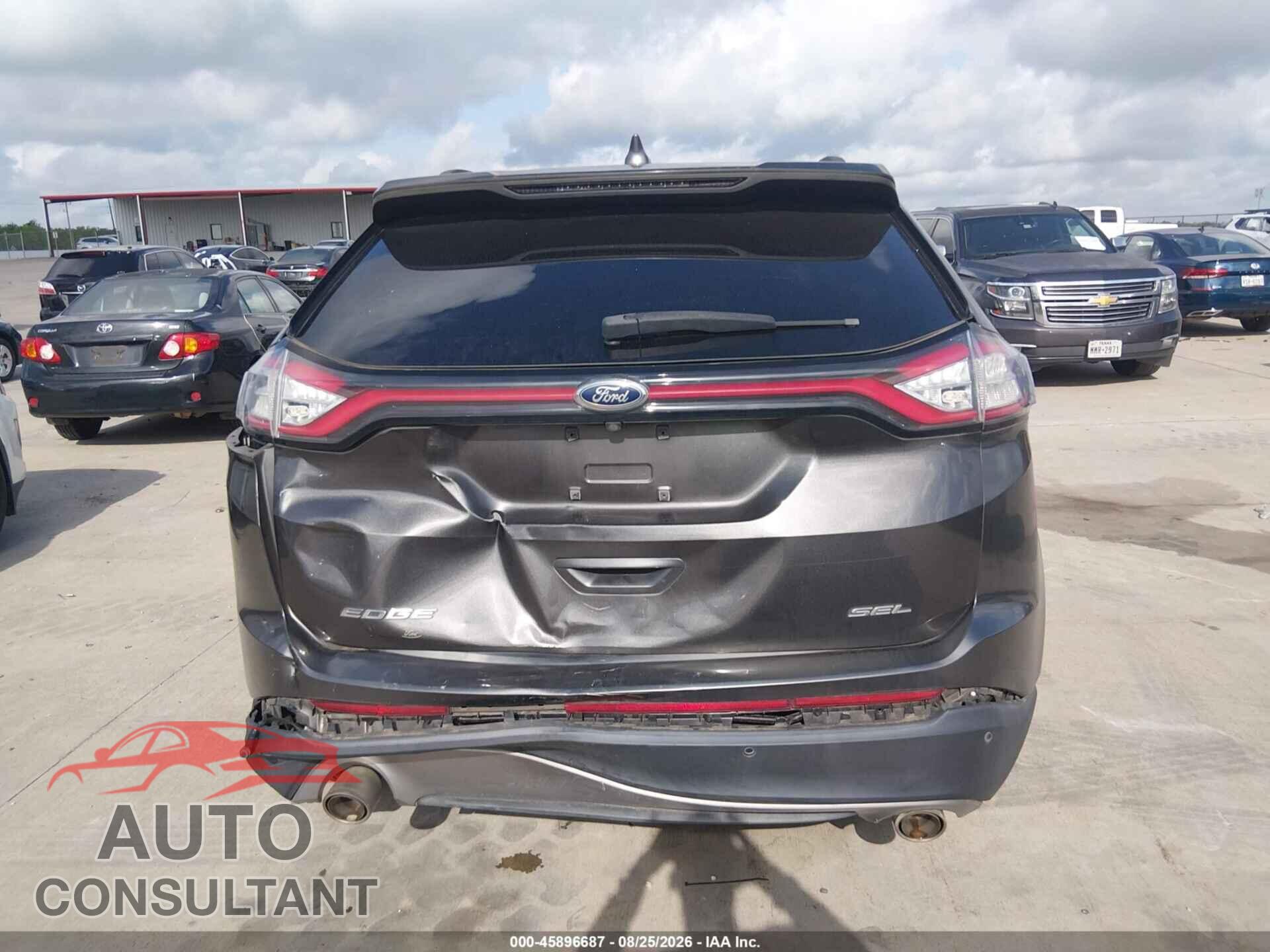 FORD EDGE 2015 - 2FMTK3J8XFBB80815