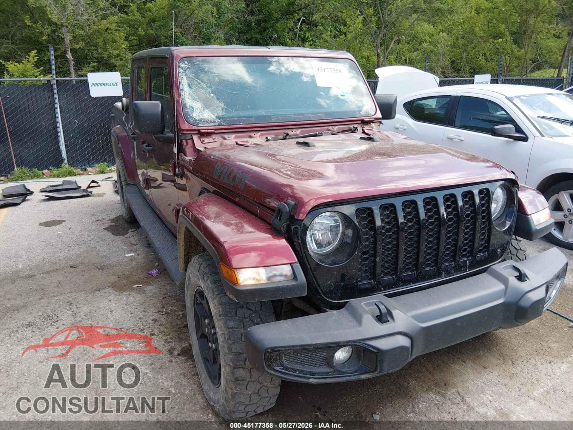 JEEP GLADIATOR 2021 - 1C6HJTAG3ML523084