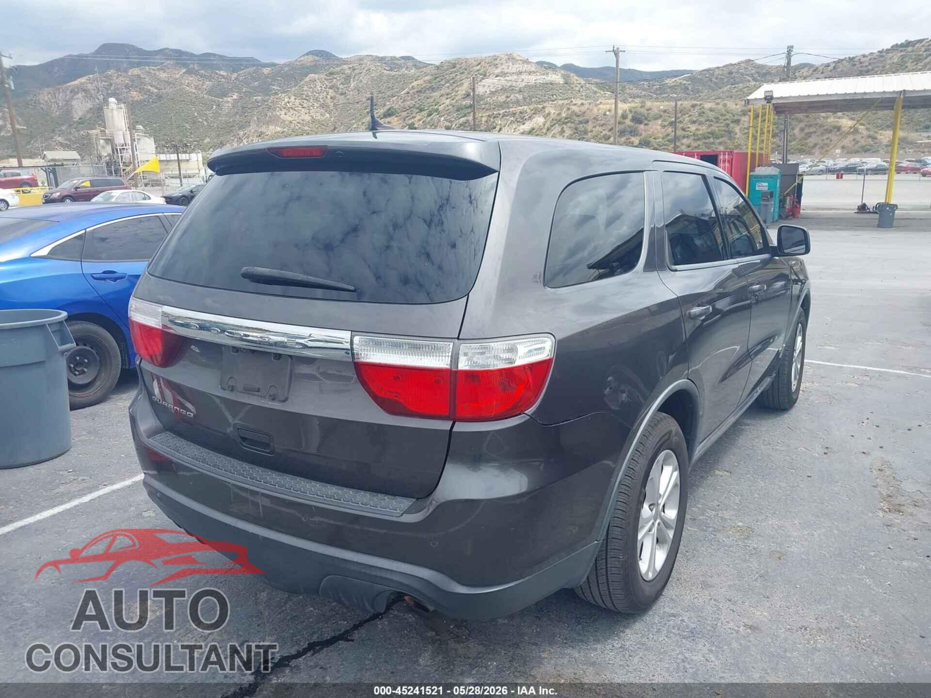 DODGE DURANGO 2013 - 1C4RDHAG5DC687633
