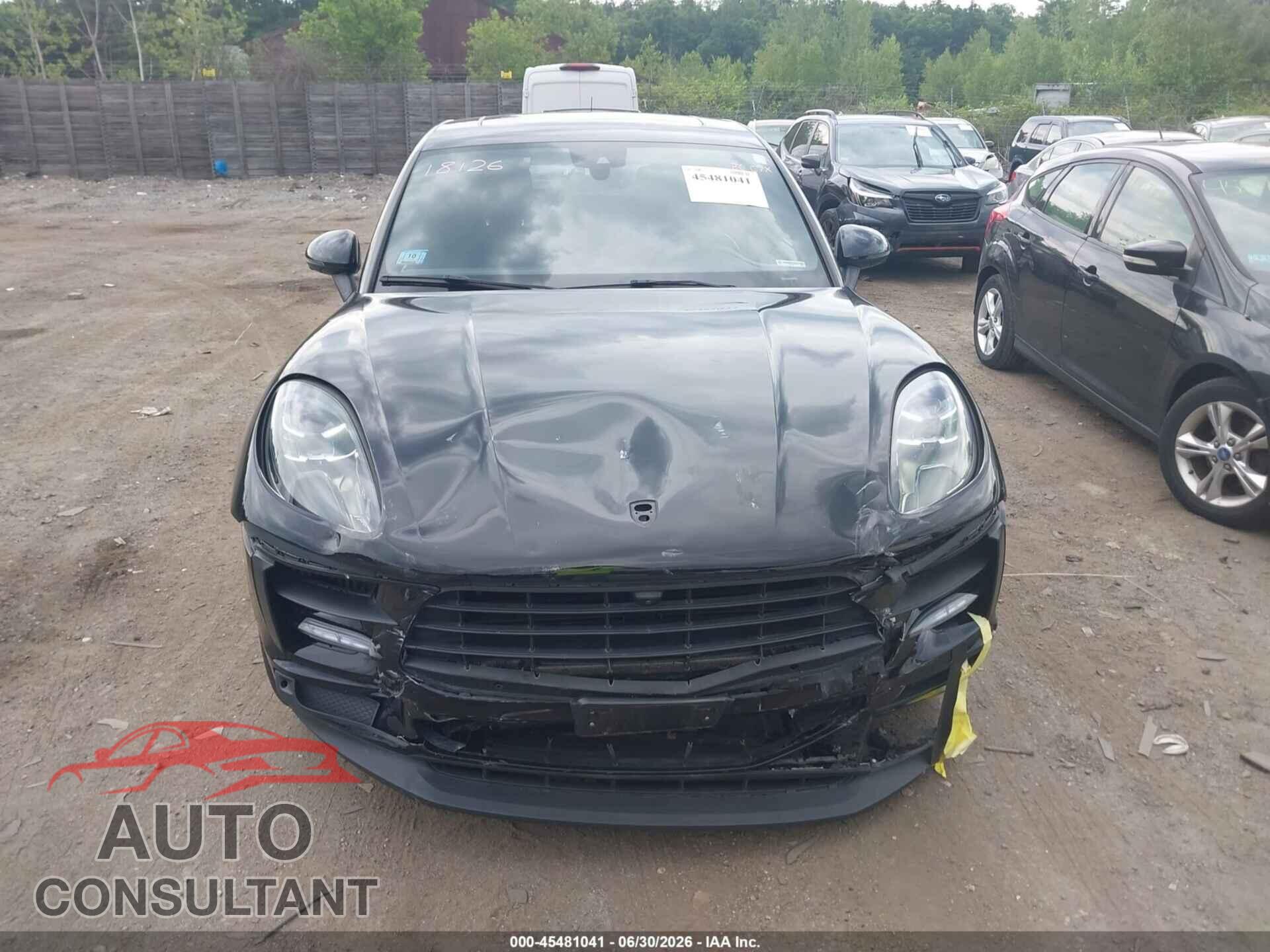 PORSCHE MACAN 2021 - WP1AB2A59MLB35422