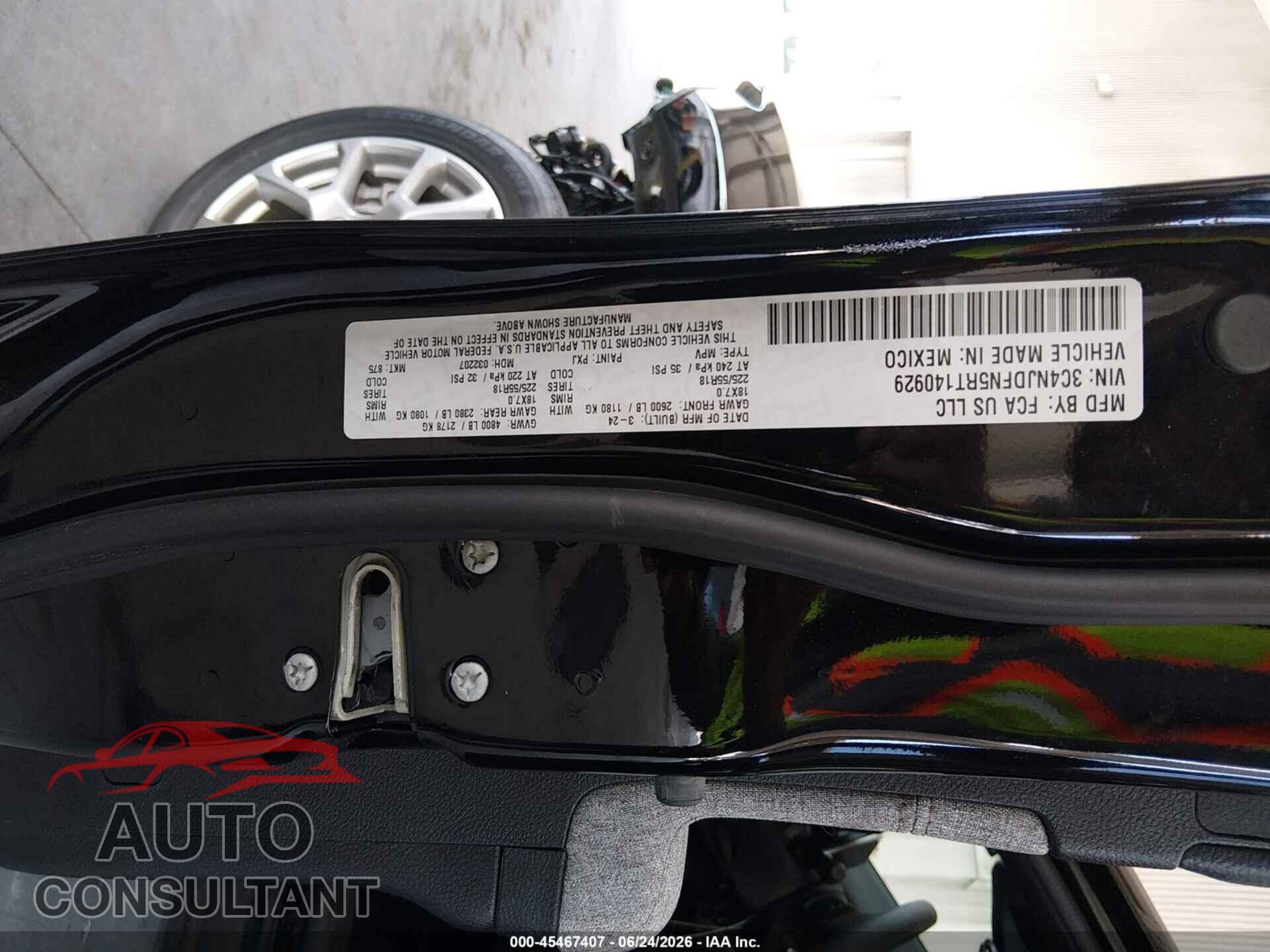 JEEP COMPASS 2024 - 3C4NJDFN5RT140929