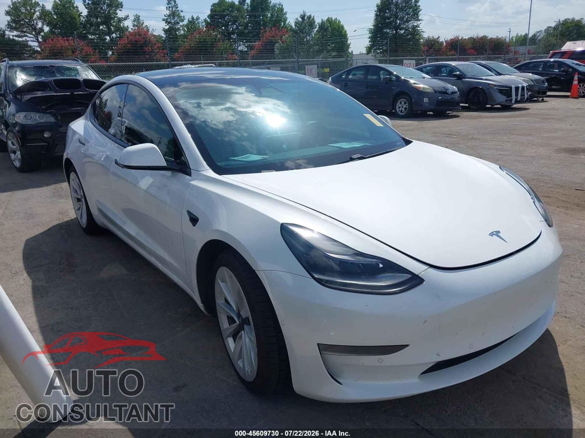 TESLA MODEL 3 2021 - 5YJ3E1EA7MF964771