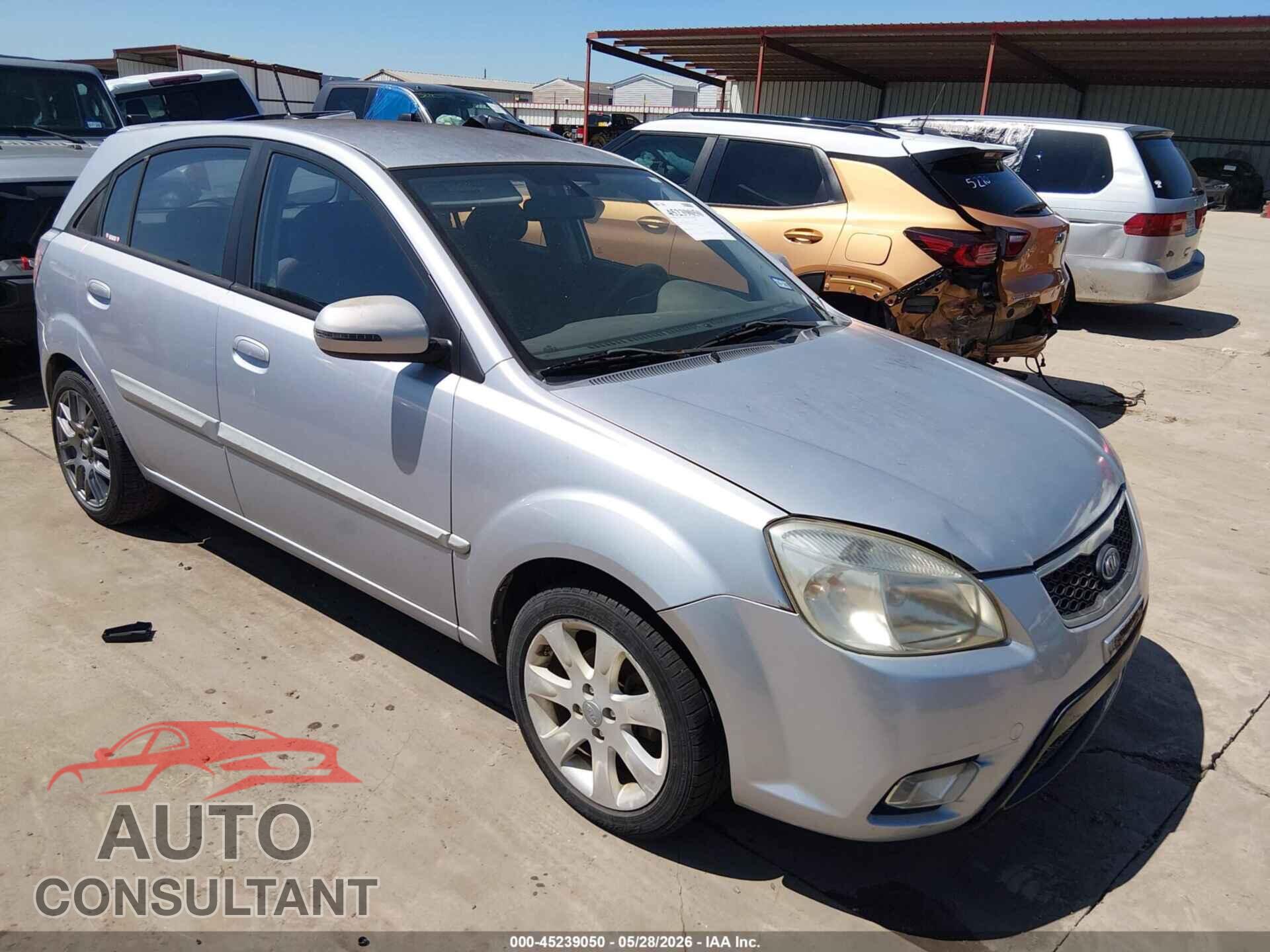 KIA RIO5 2011 - KNADH5A39B6814449