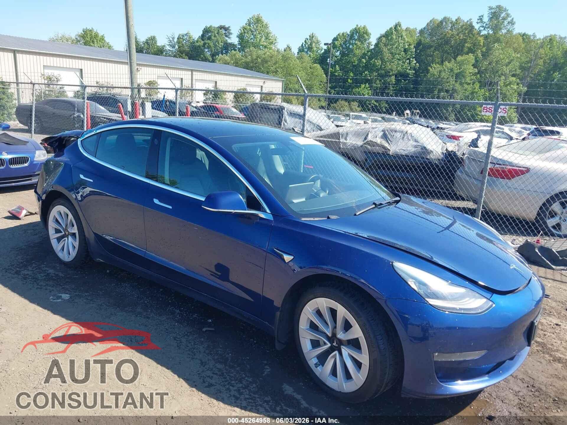 TESLA MODEL 3 2019 - 5YJ3E1EB2KF433922