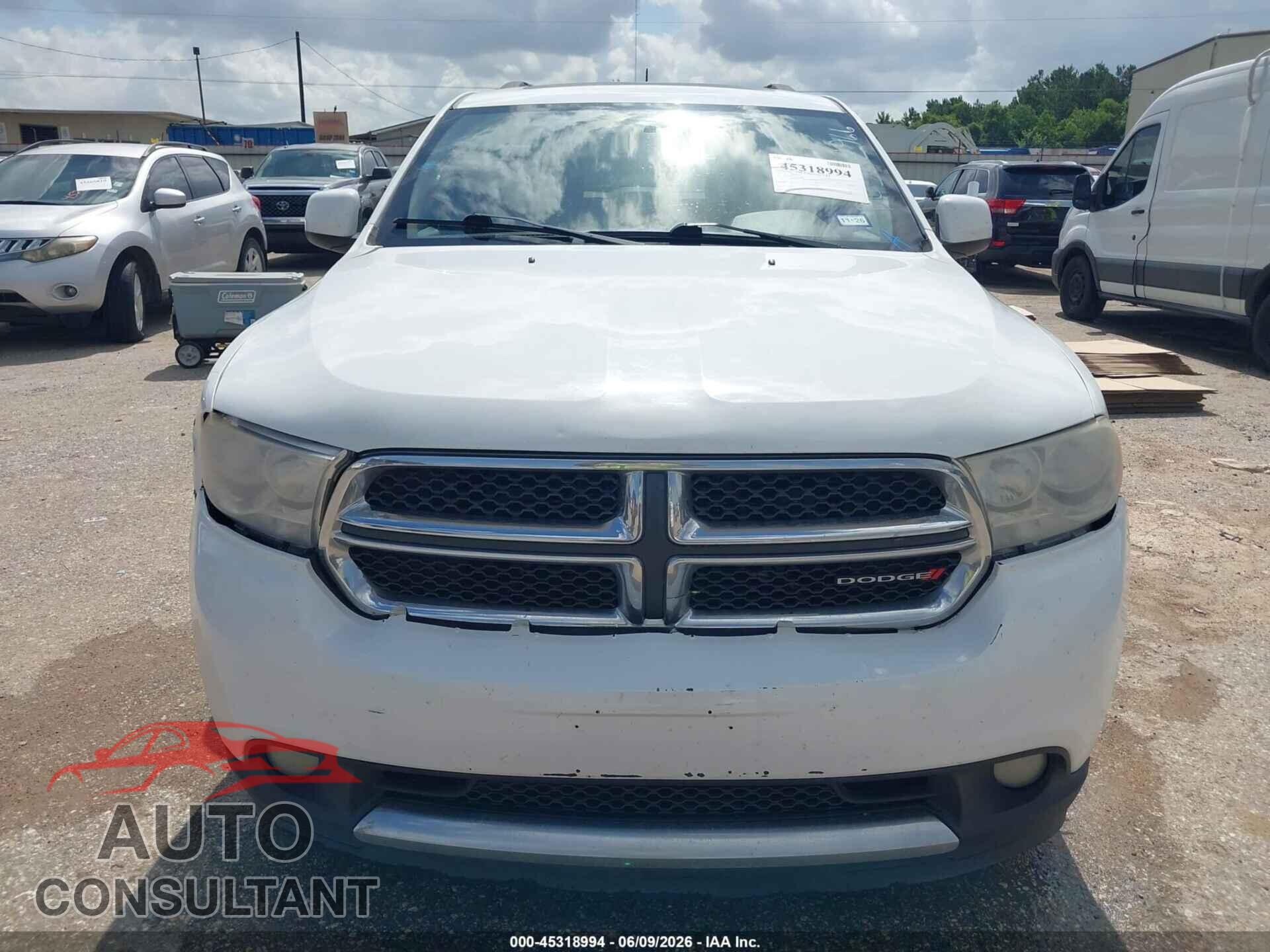 DODGE DURANGO 2013 - 1C4RDJAG1DC582966