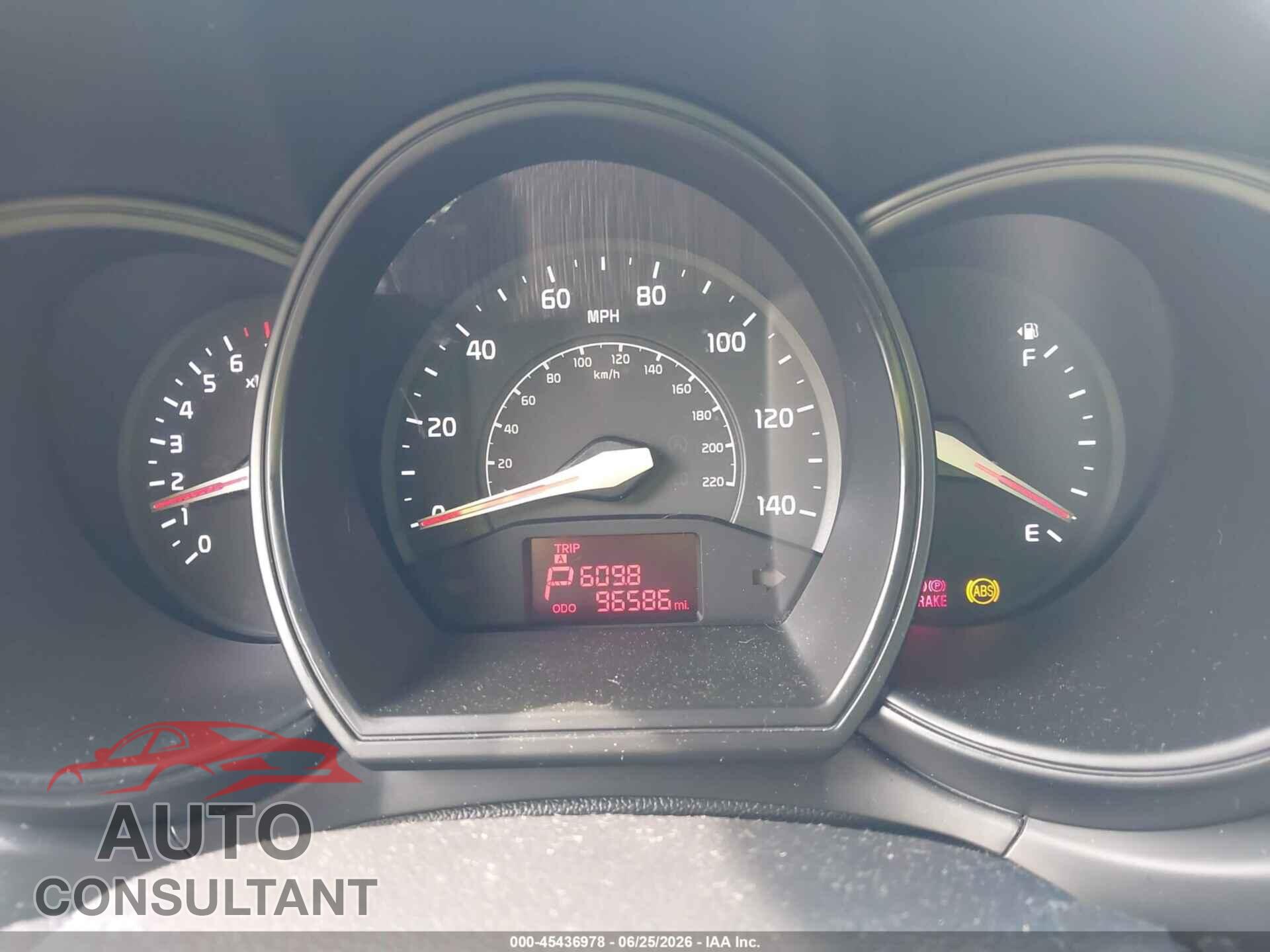 KIA RIO 2013 - KNADM5A36D6209979