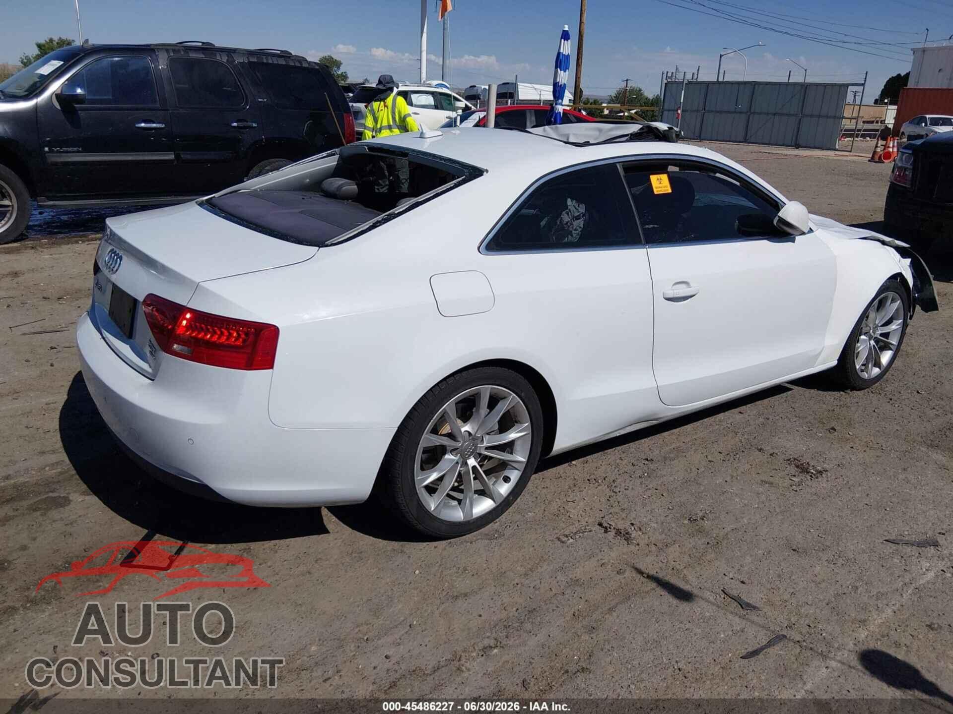 AUDI A5 2013 - WAULFAFR1DA064343