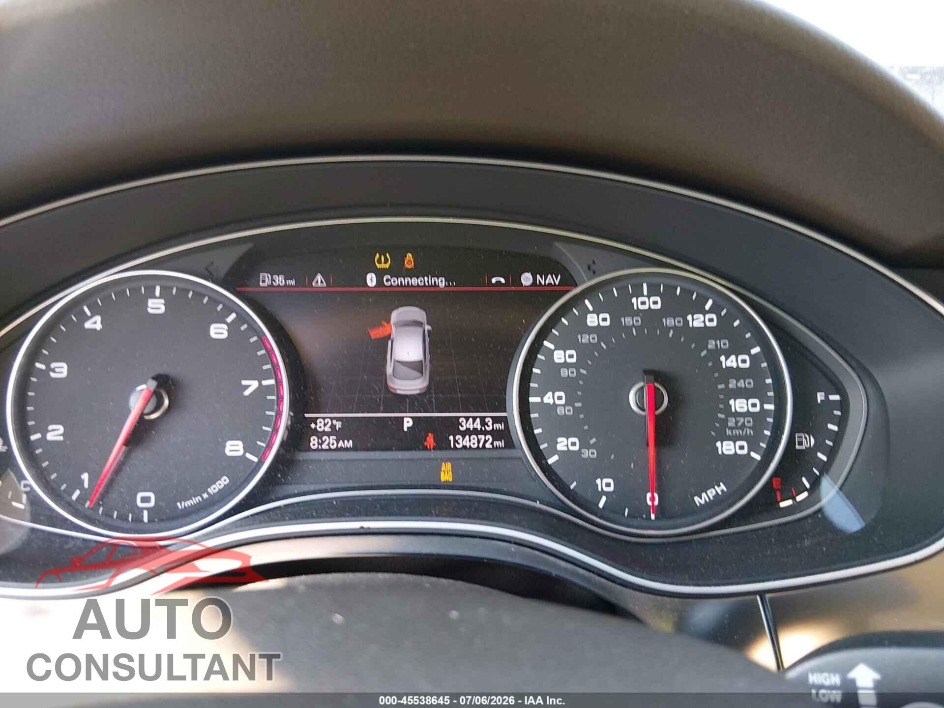 AUDI A7 2012 - WAUSGAFC9CN004158