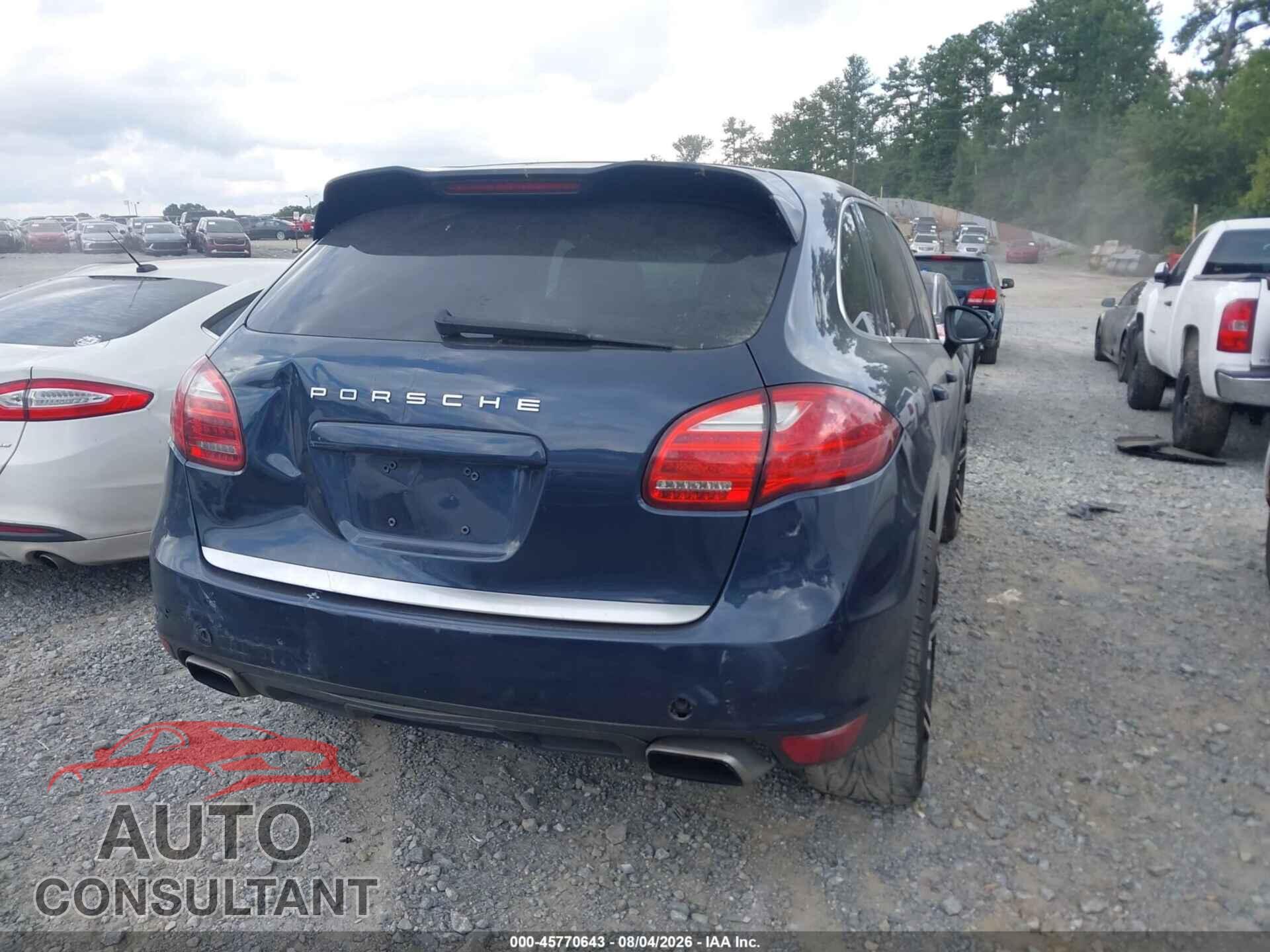 PORSCHE CAYENNE 2011 - WP1AA2A23BLA07554