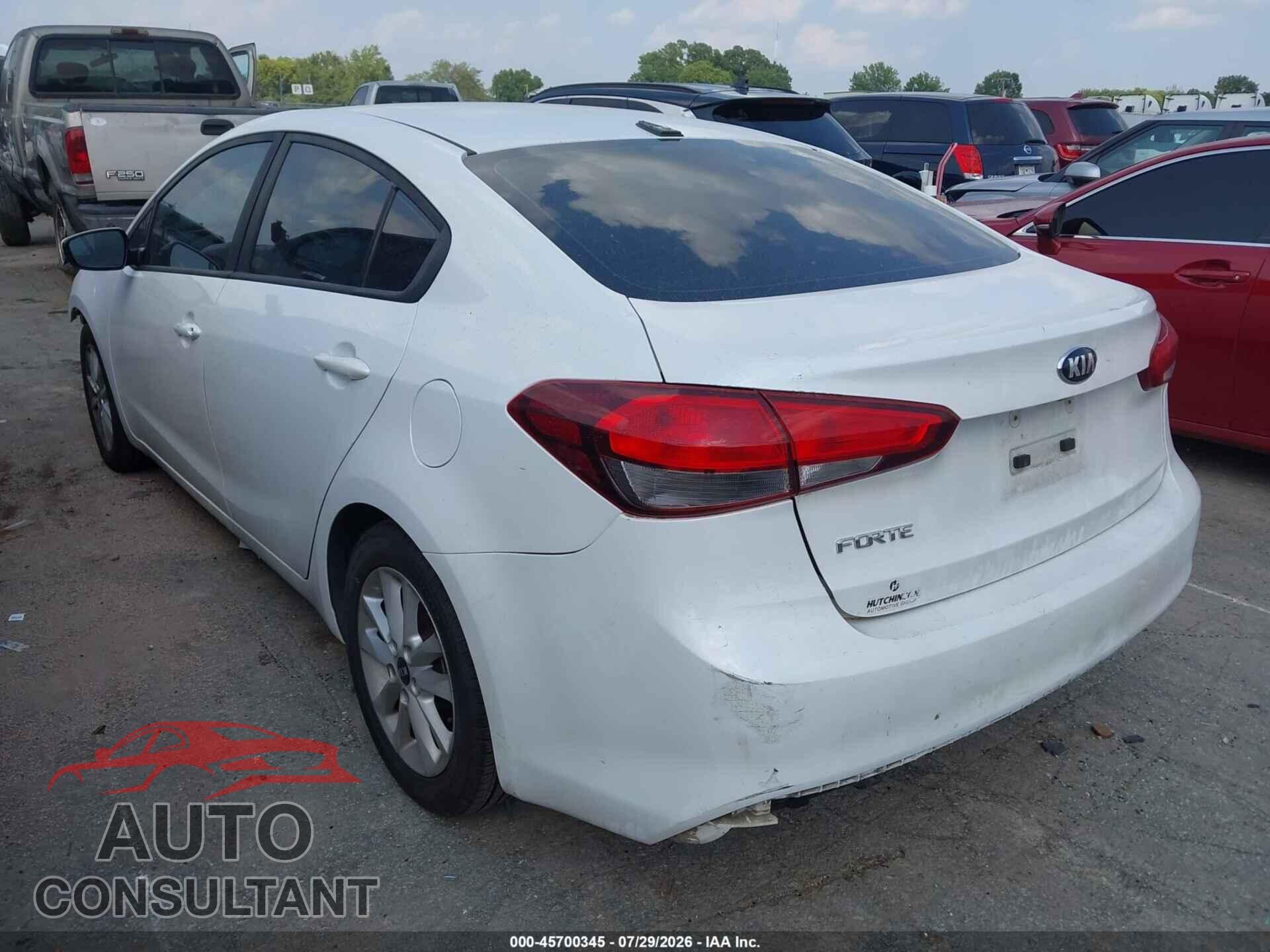 KIA FORTE 2017 - 3KPFL4A71HE149105