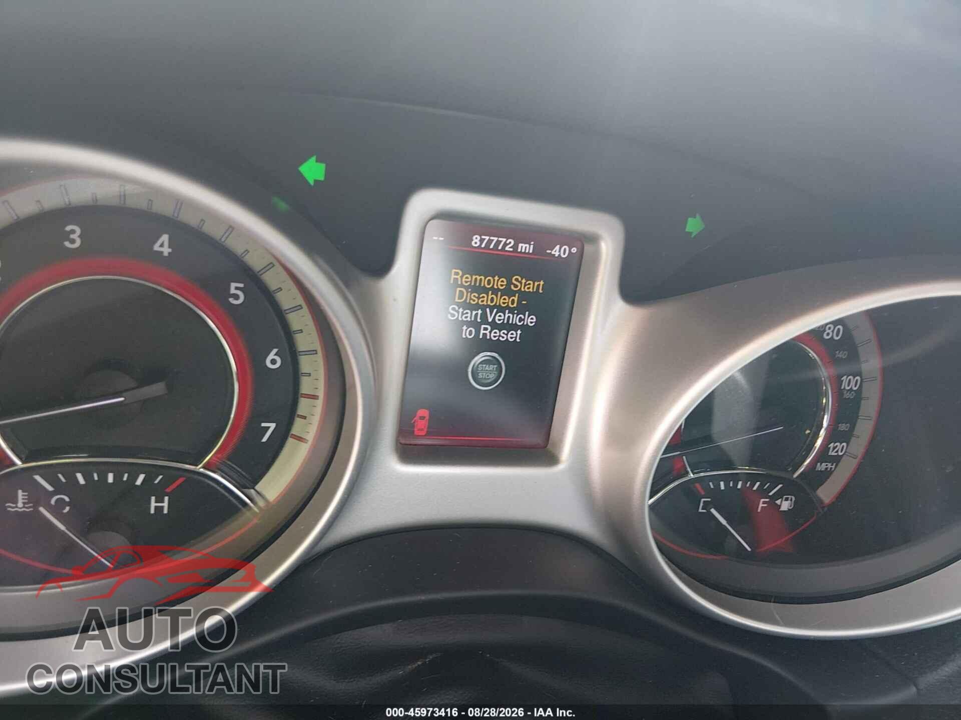 DODGE JOURNEY 2017 - 3C4PDCEG3HT582622