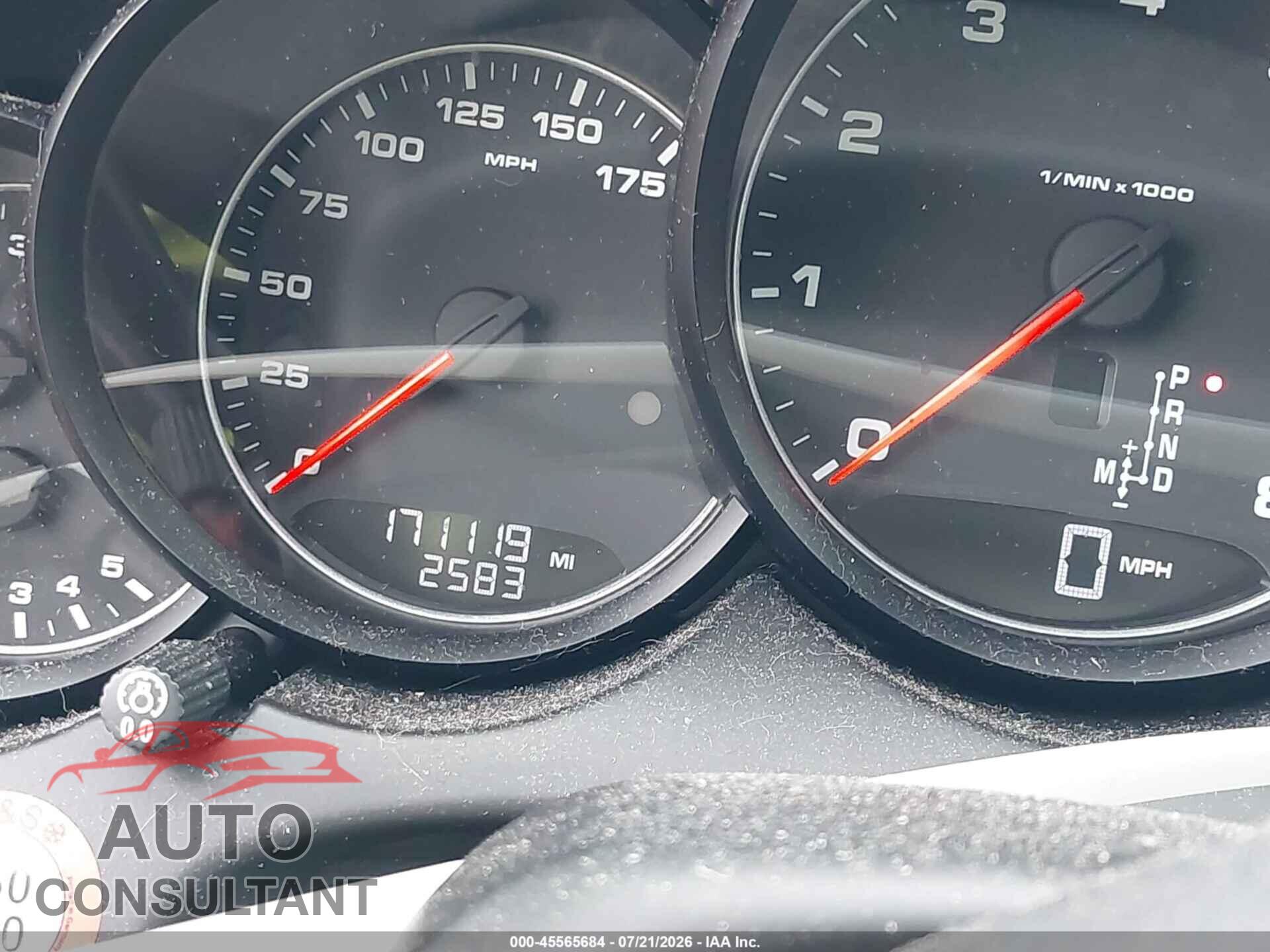 PORSCHE CAYENNE 2012 - WP1AA2A2XCLA01381