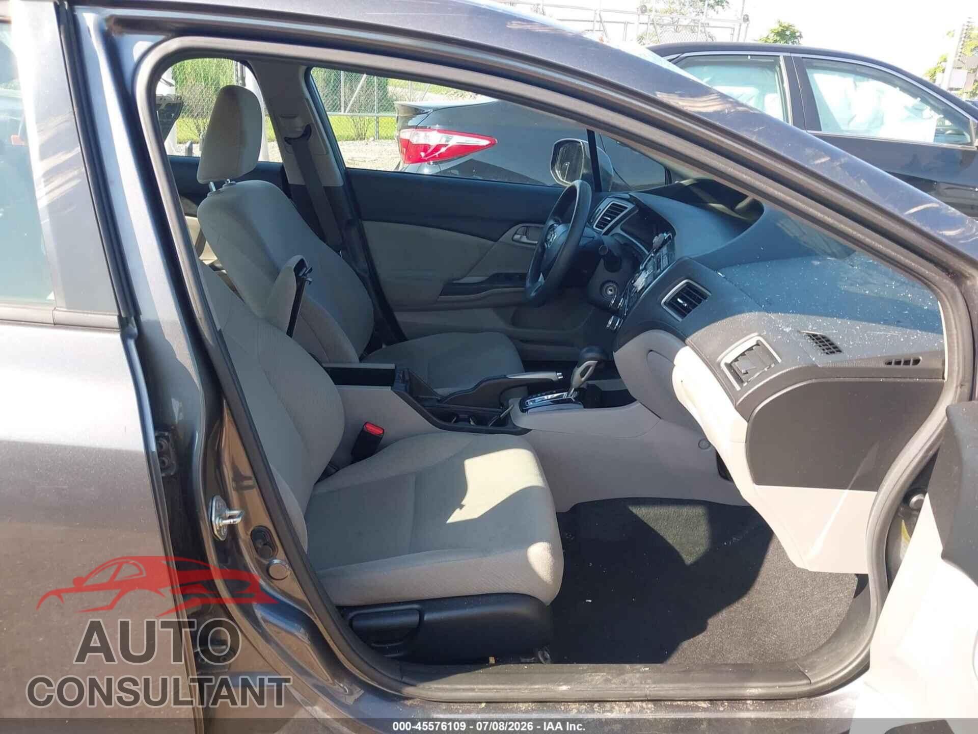 HONDA CIVIC 2013 - 19XFB2F50DE095773